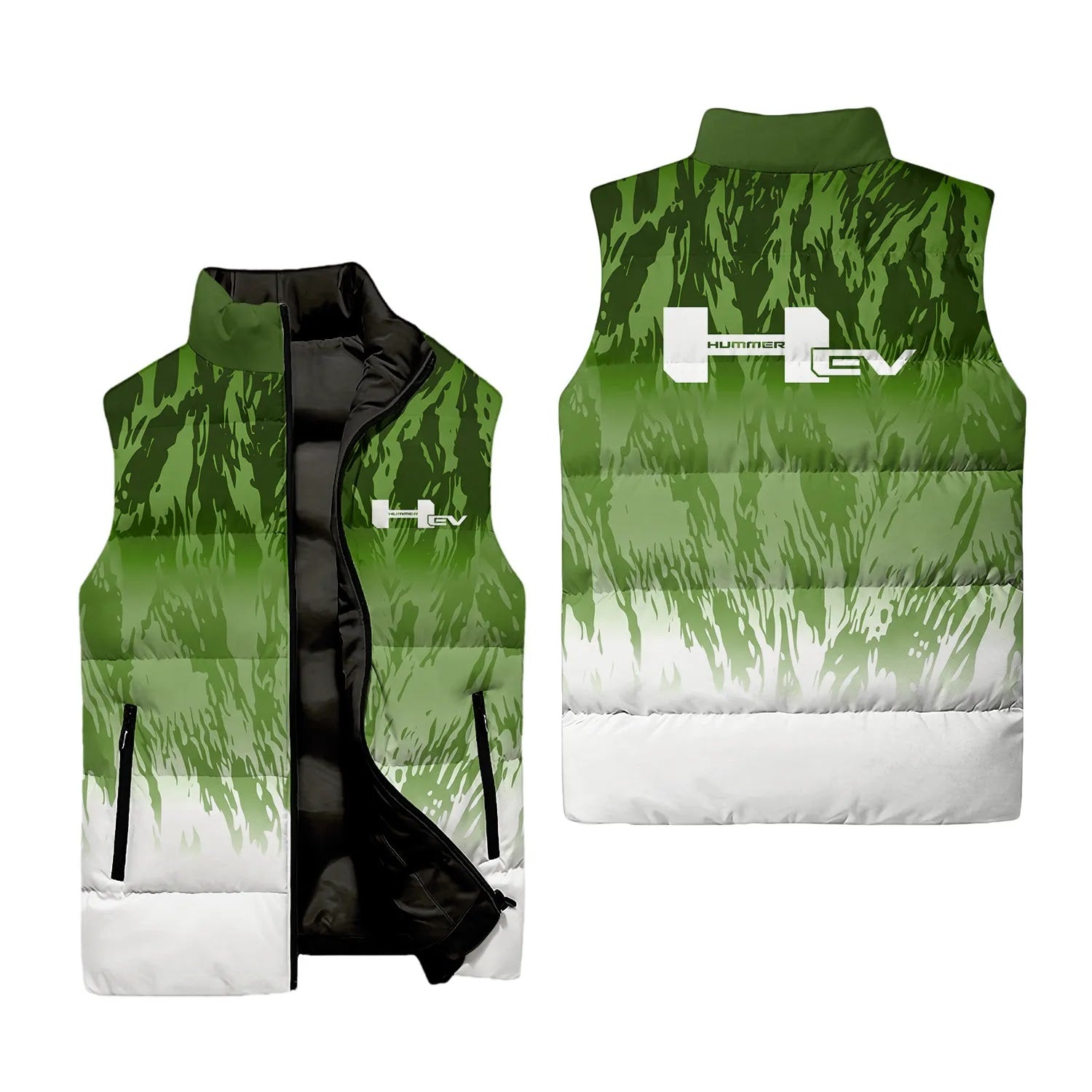 Hummer Sleeveless Puffer Jacket SC069