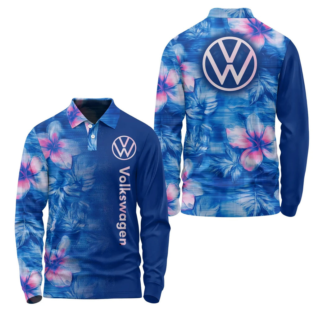 Volkswagen Long Sleeve Polo SHW057