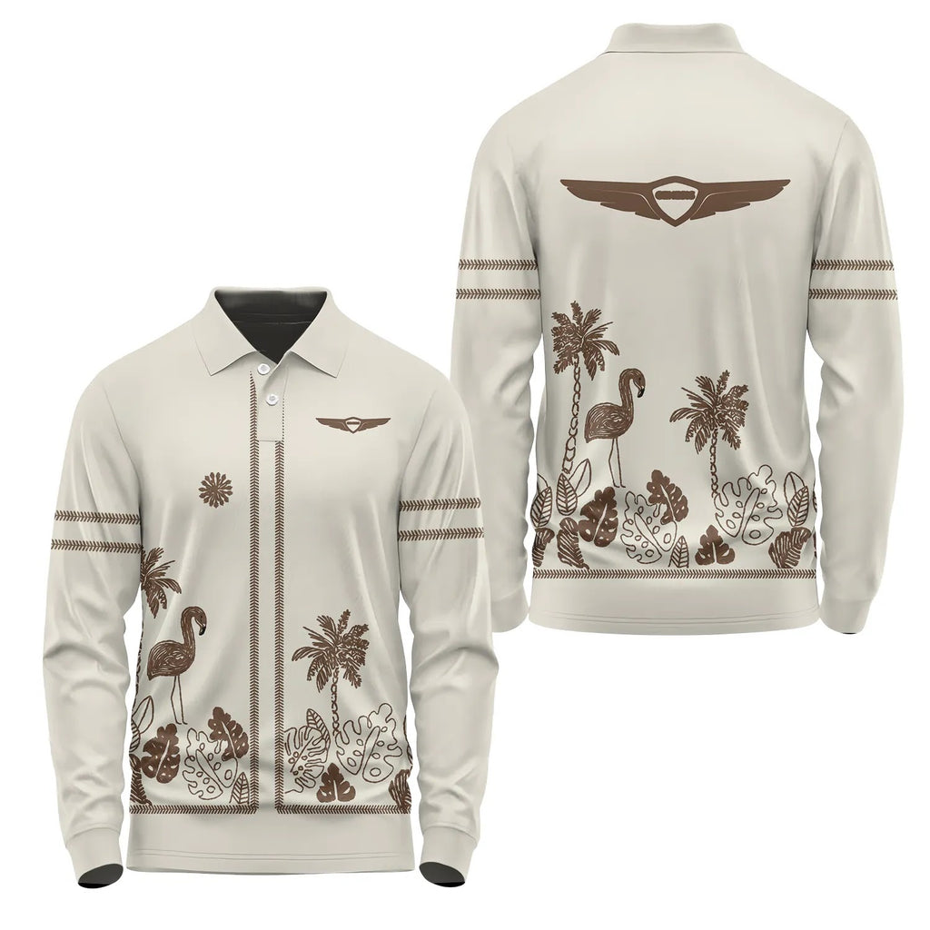 Genesis Long Sleeve Polo SHW044