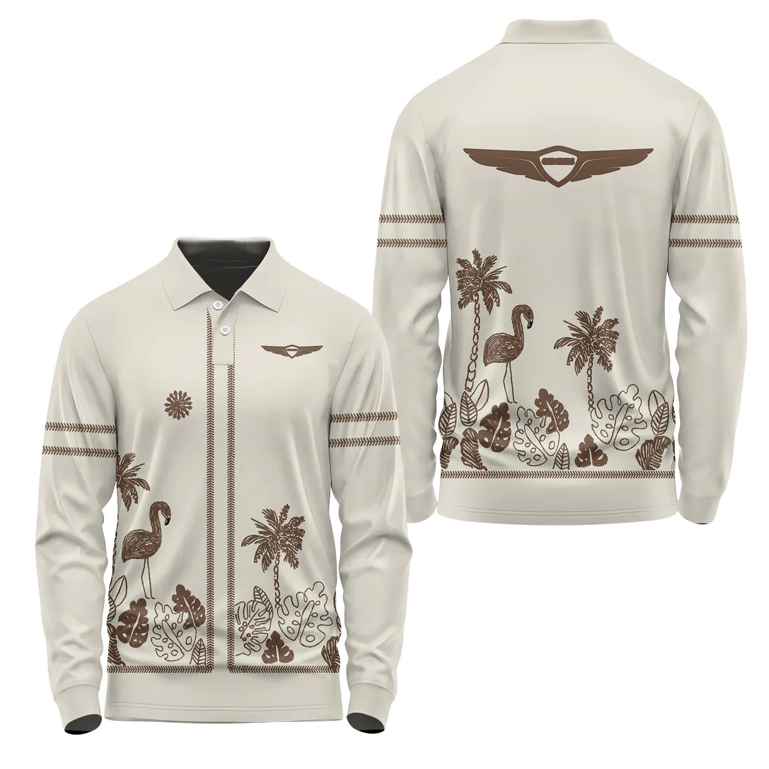 Genesis Long Sleeve Polo SHW044