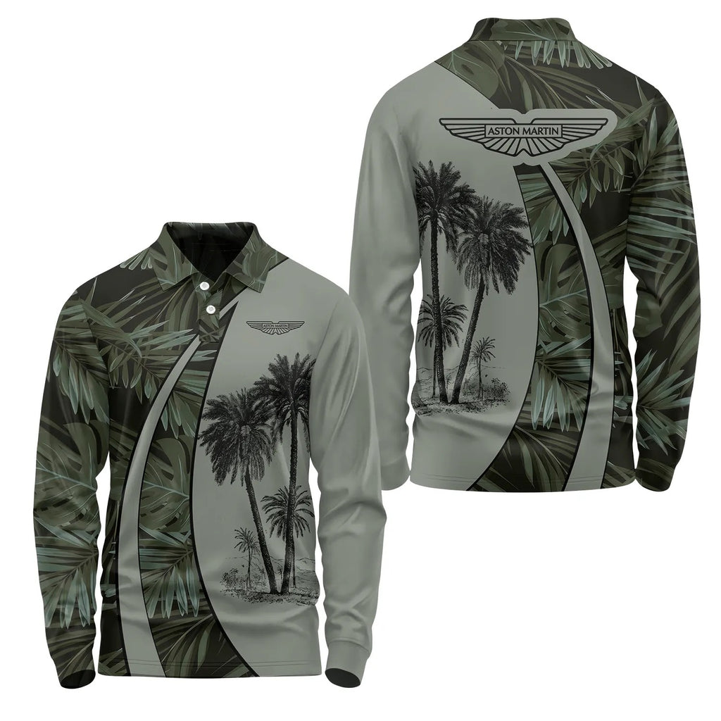 Aston Martin Long Sleeve Polo SHW063