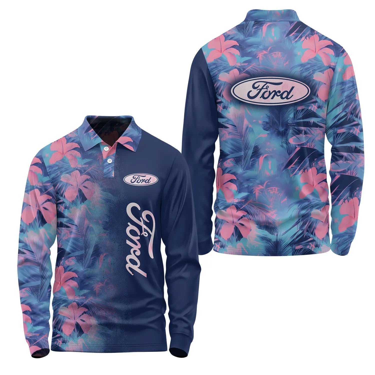 Ford Long Sleeve Polo SHW054