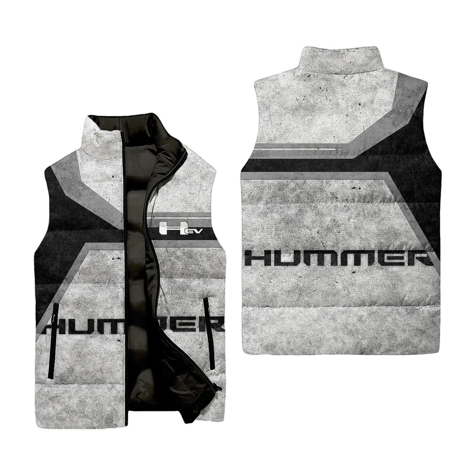 Hummer Sleeveless Puffer Jacket SC086
