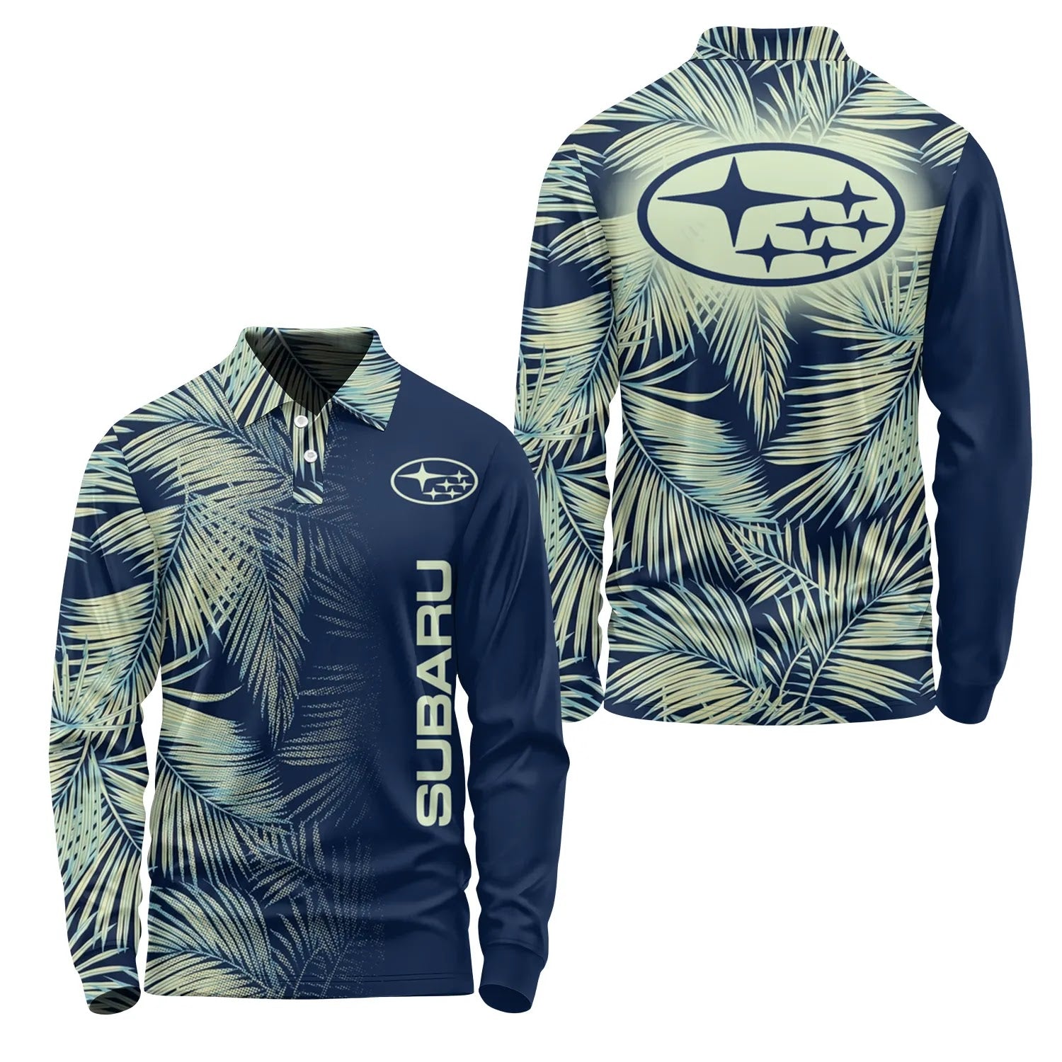 Subaru Long Sleeve Polo SHW003