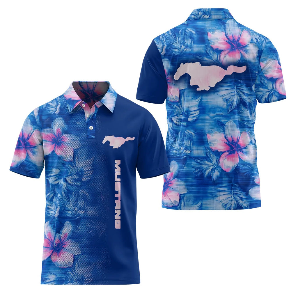 Ford Mustang Short Sleeve Polo SHW057