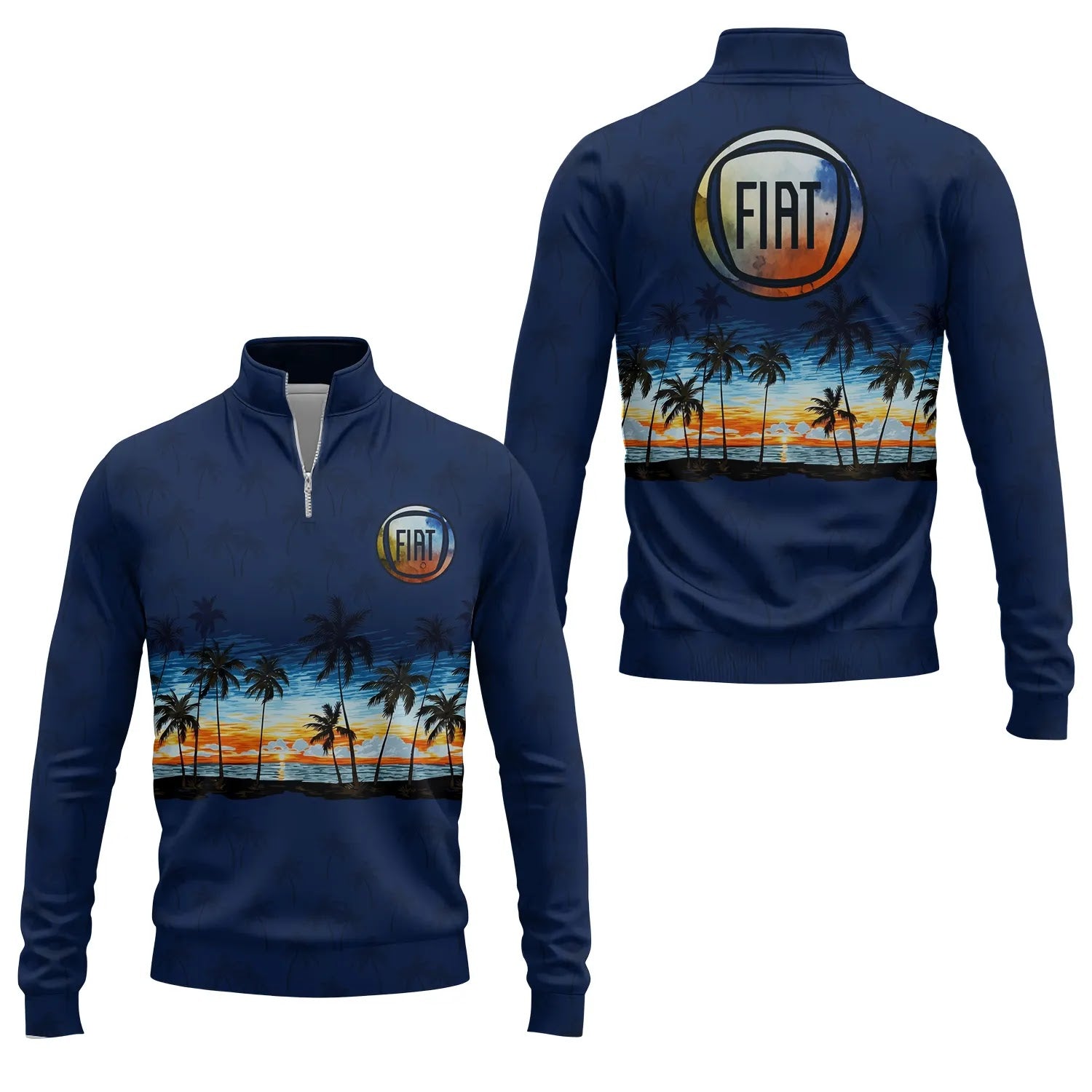 Fiat Quarter-zip Pullover SHW017
