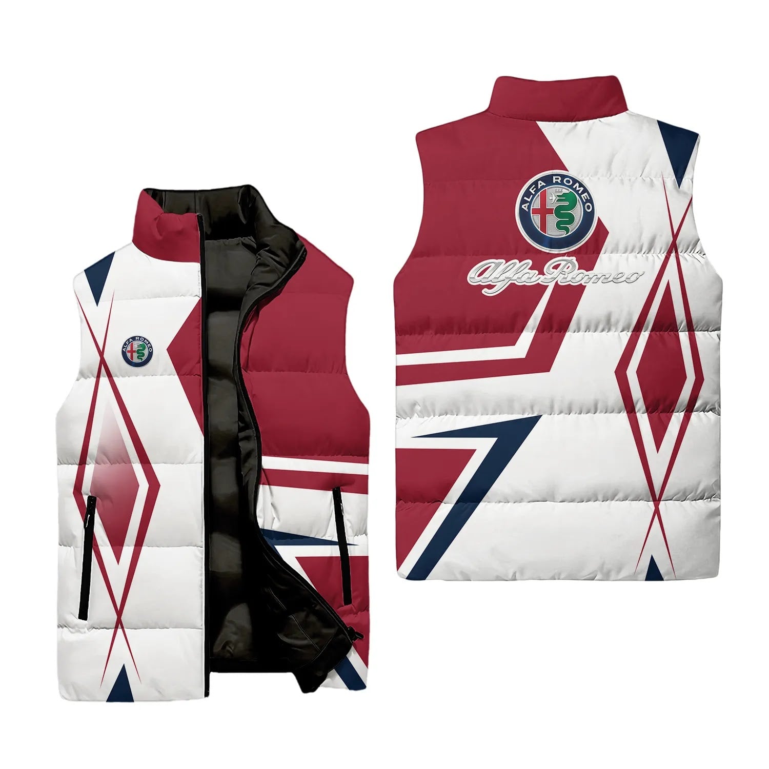 Alfa Romeo Sleeveless Puffer Jacket SC080