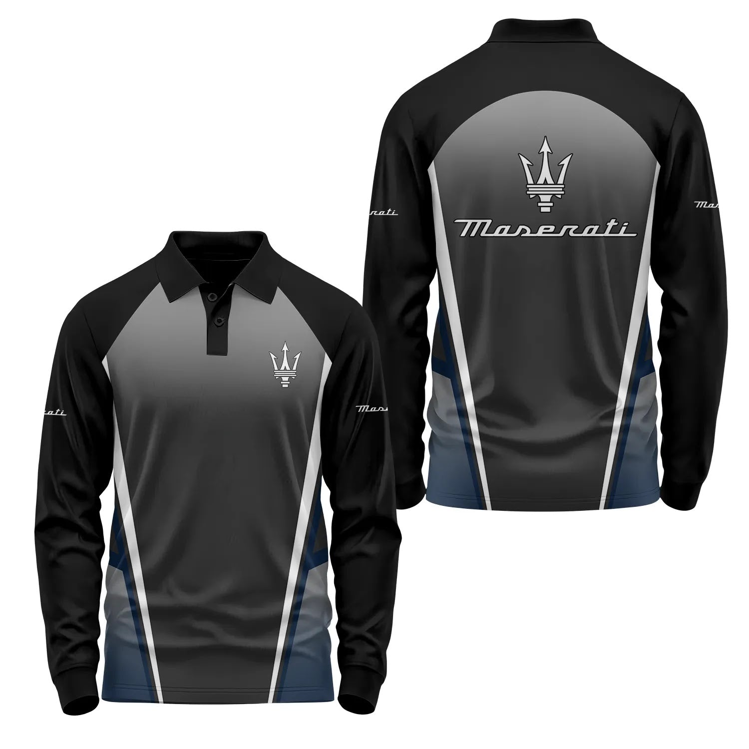 Maserati Long Sleeve Polo SC037