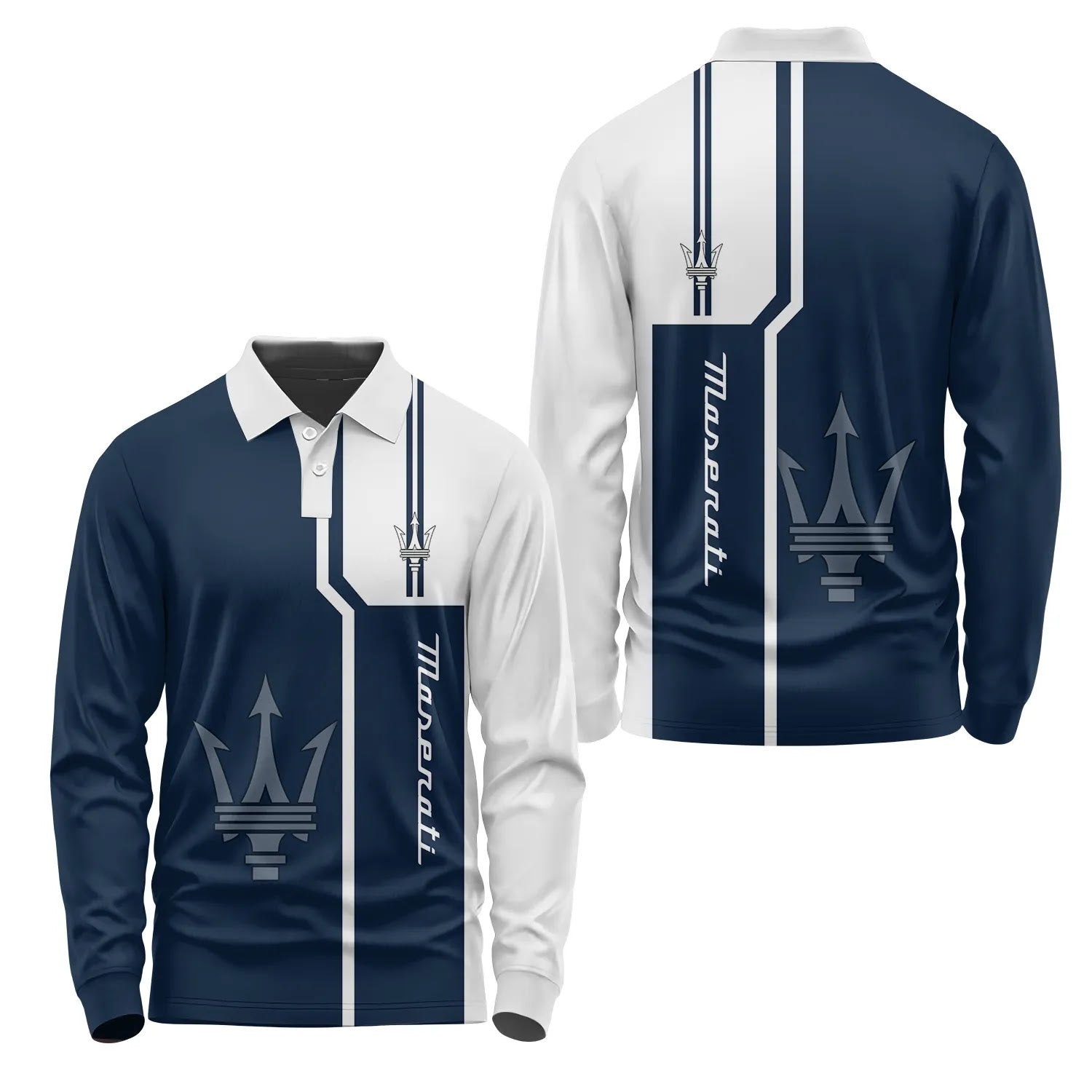 Maserati Long Sleeve Polo SC064