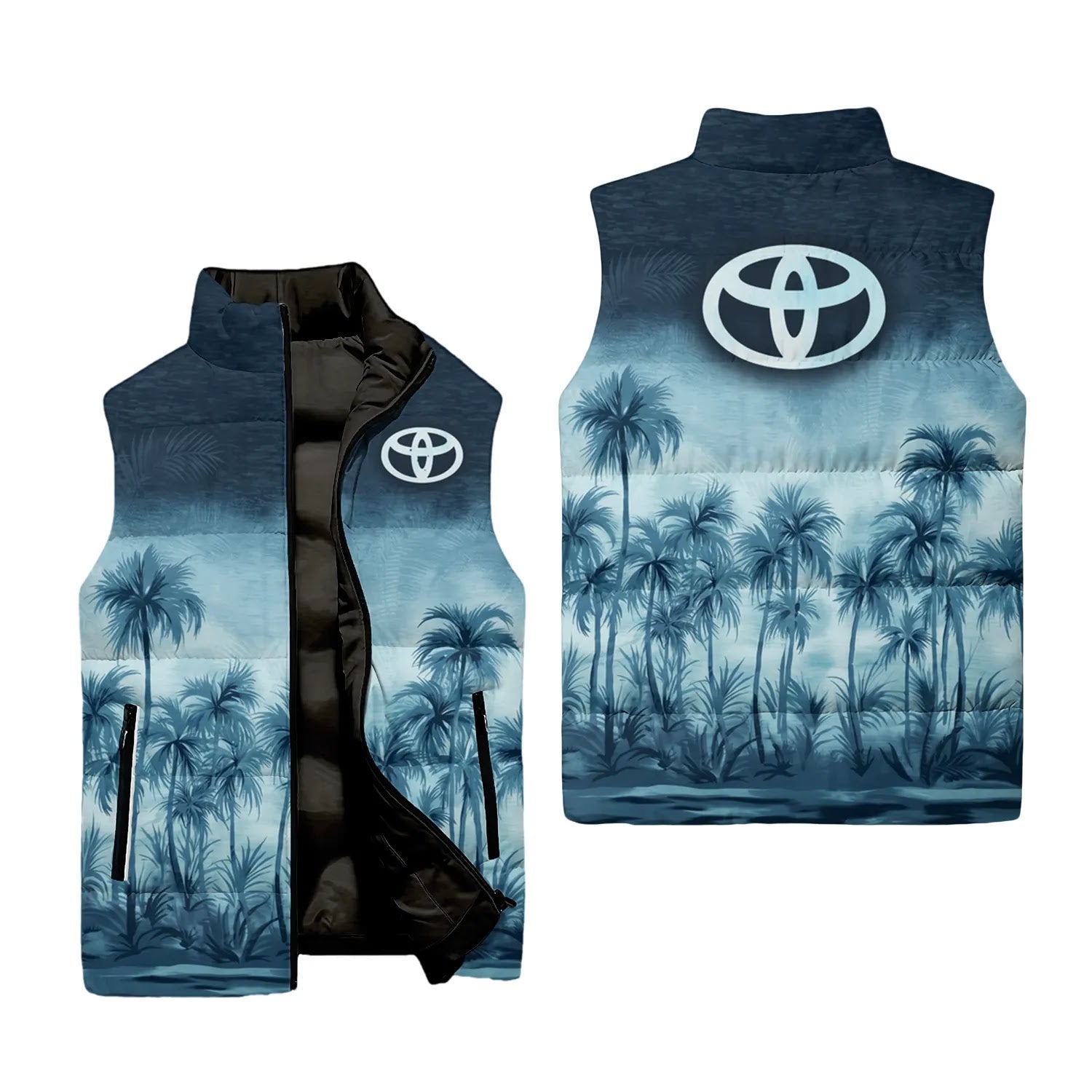 Toyota Sleeveless Puffer Jacket SHW021