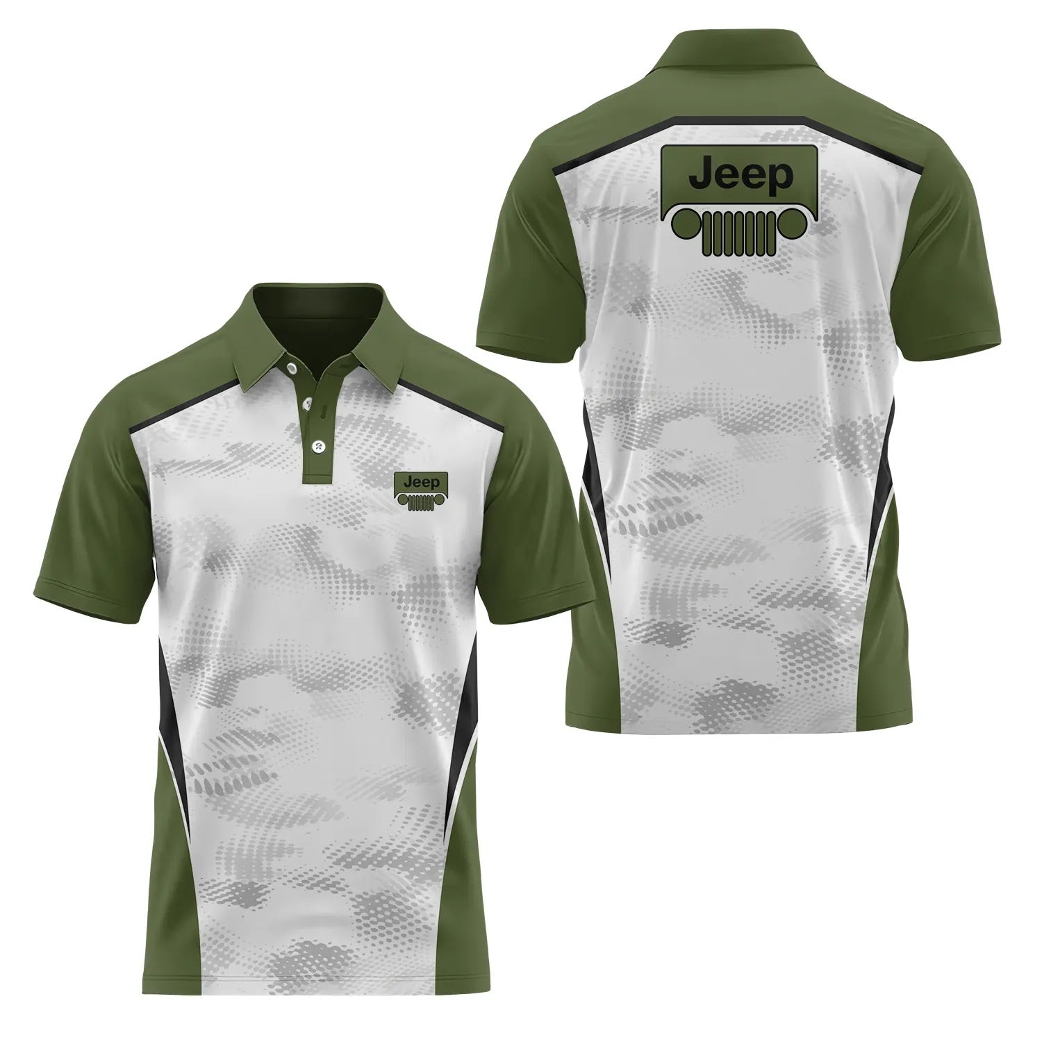 Jeep Short Sleeve Polo SC081