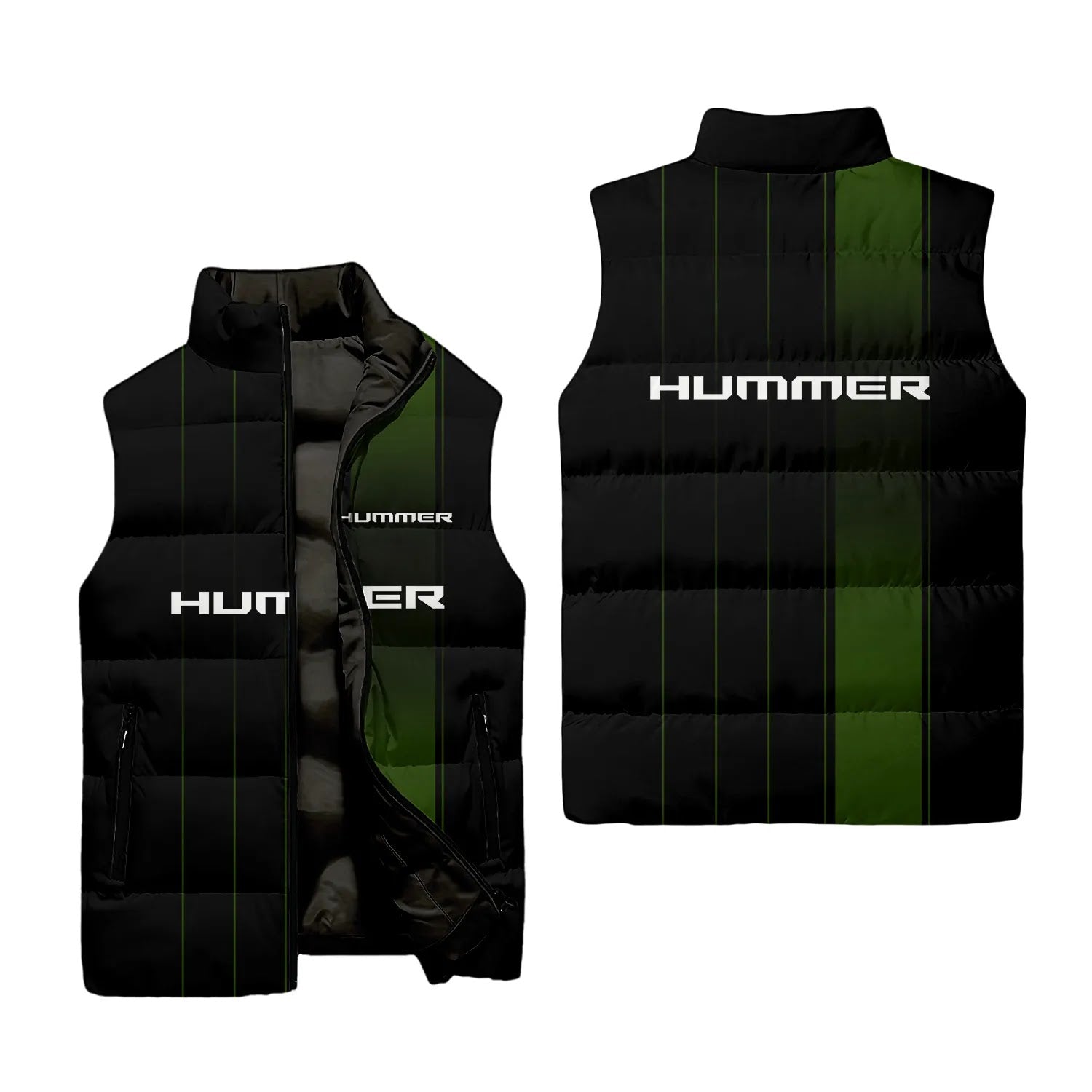 Hummer Sleeveless Puffer Jacket SC068