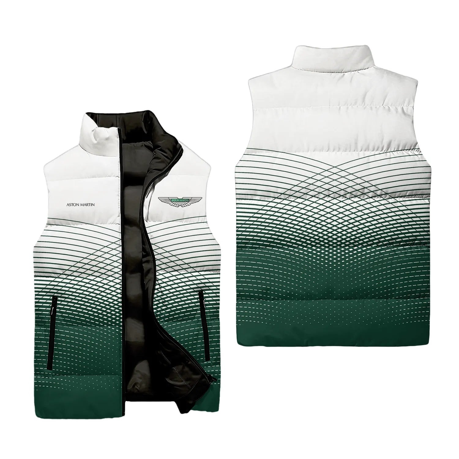 Aston Martin Sleeveless Puffer Jacket SC109