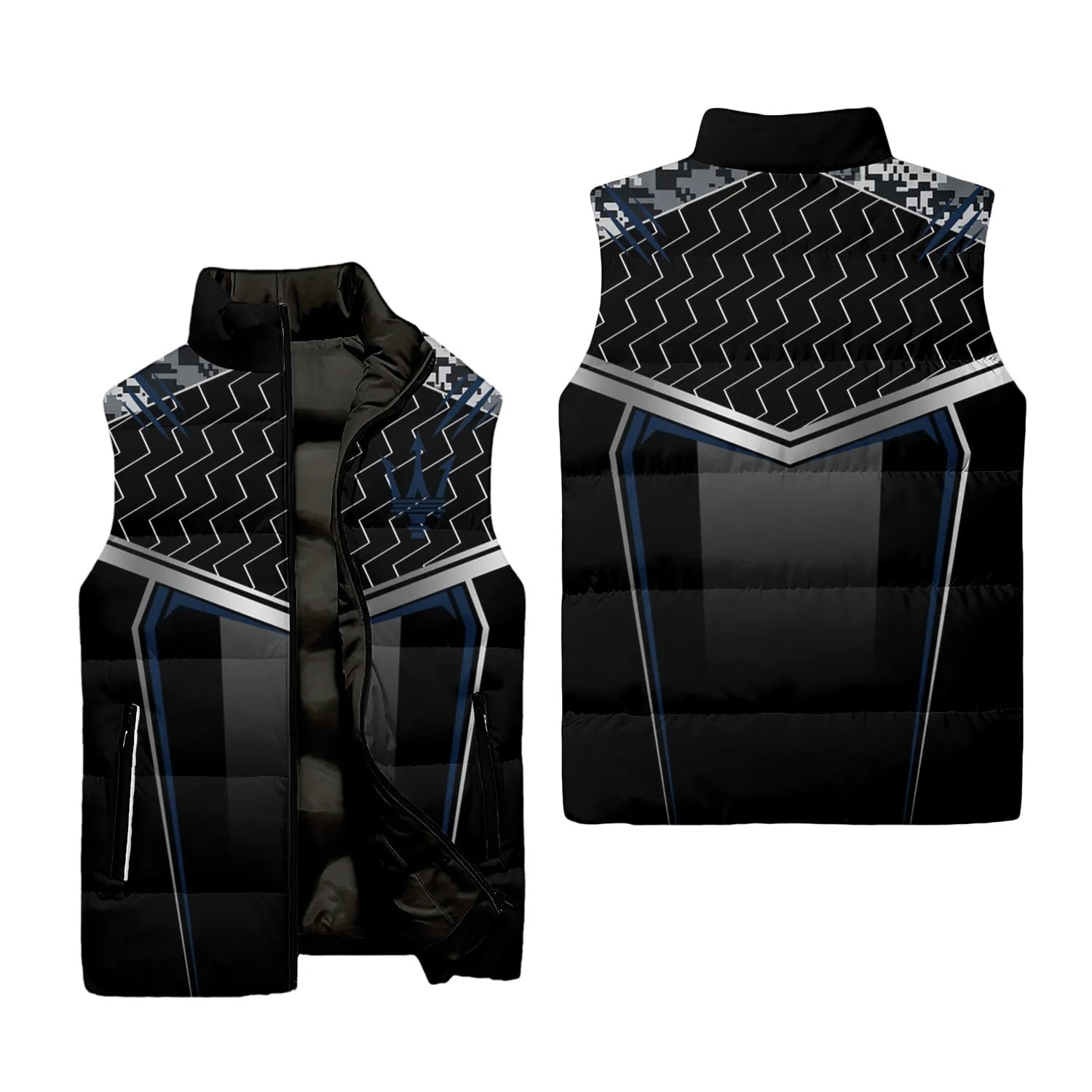 Maserati Sleeveless Puffer Jacket SC115
