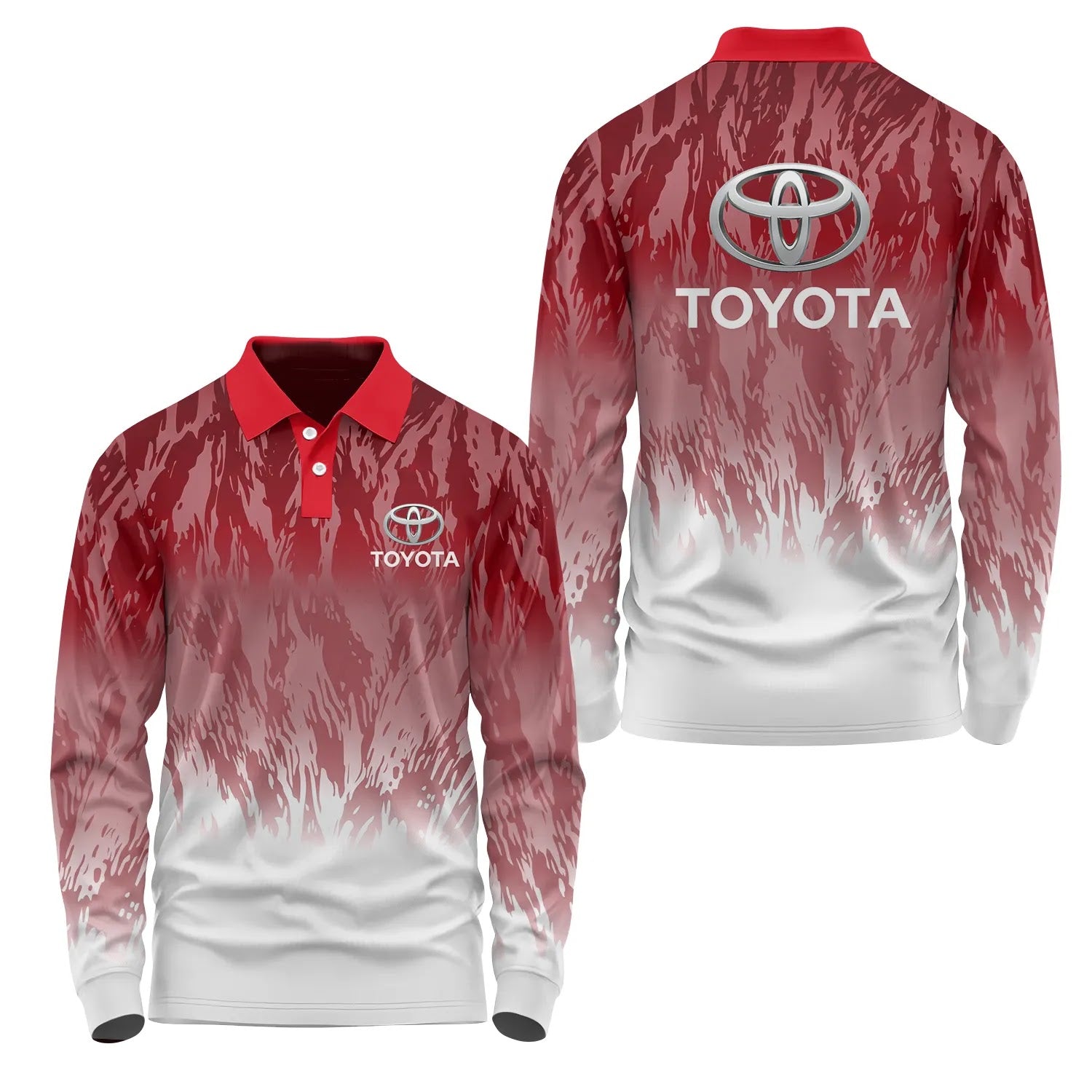 Toyota Long Sleeve Polo SC069