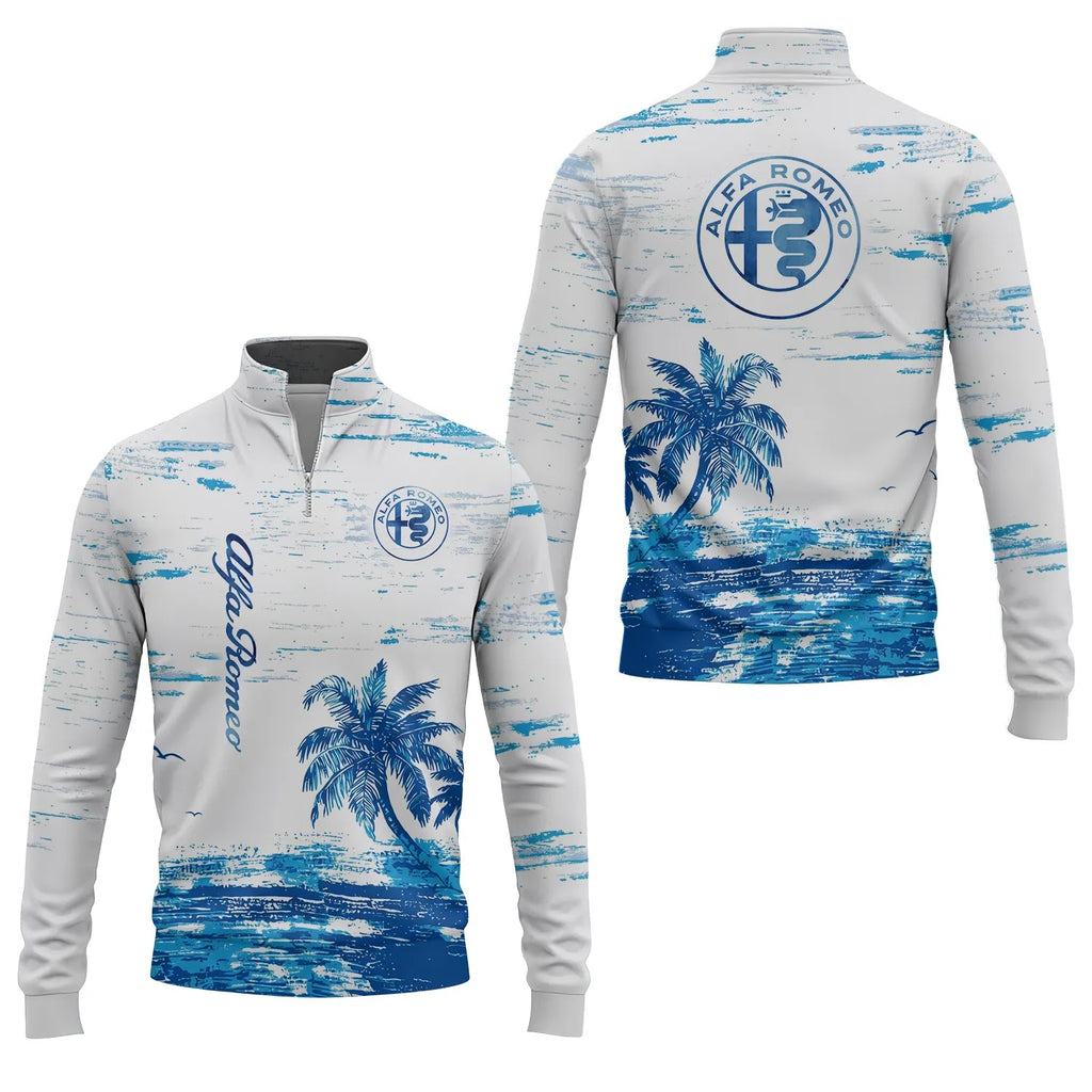 Alfa Romeo Quarter-zip Pullover SHW069