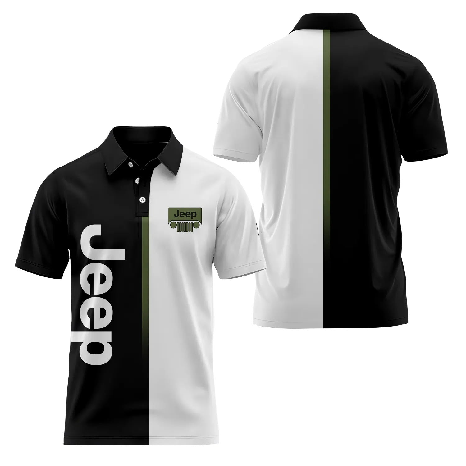 Jeep Short Sleeve Polo SC076