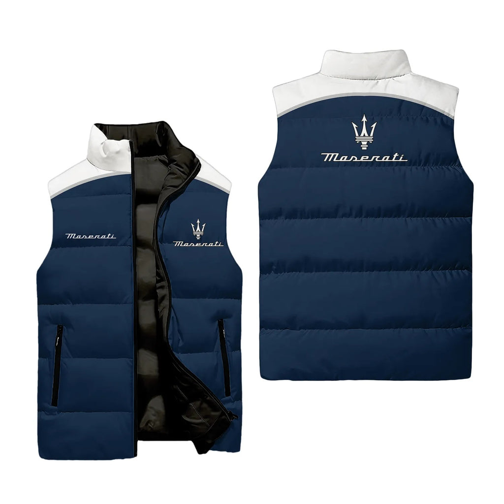 Maserati Sleeveless Puffer Jacket SC087