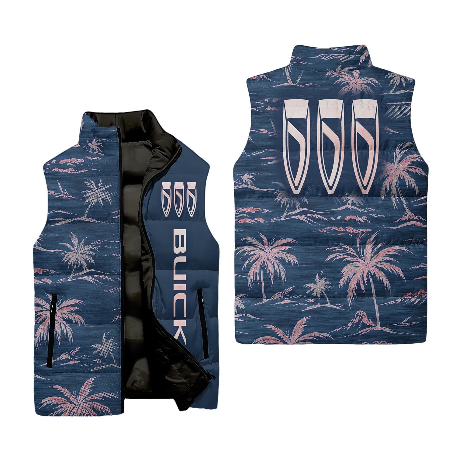 Buick Sleeveless Puffer Jacket SHW013