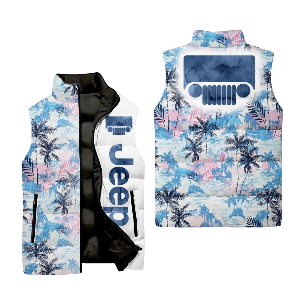 Jeep Sleeveless Puffer Jacket SHW029