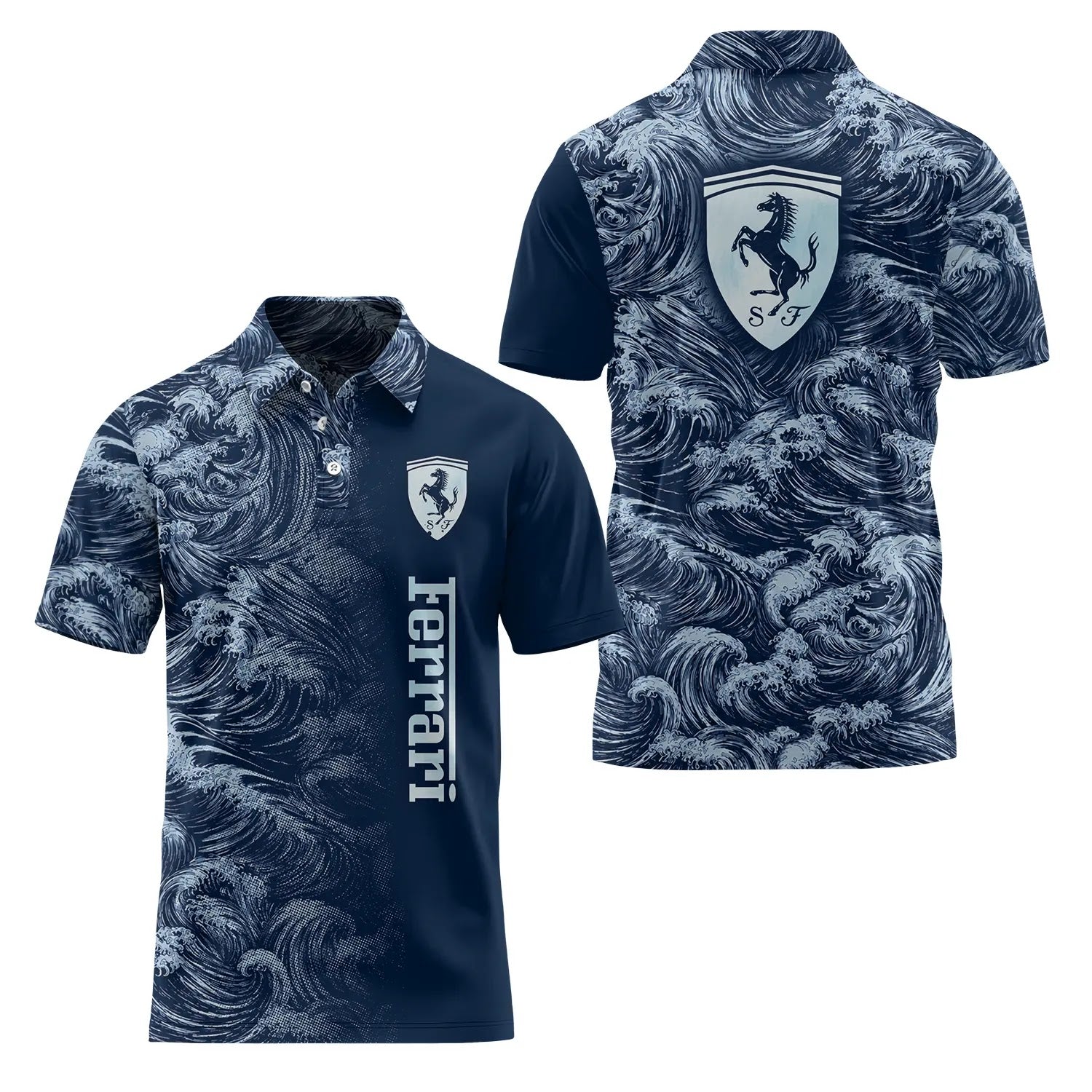 Ferrari Short Sleeve Polo SHW010