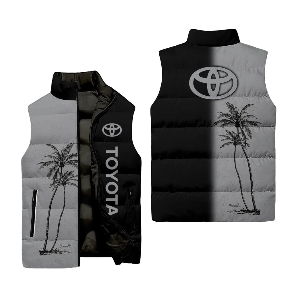 Toyota Sleeveless Puffer Jacket SHW037