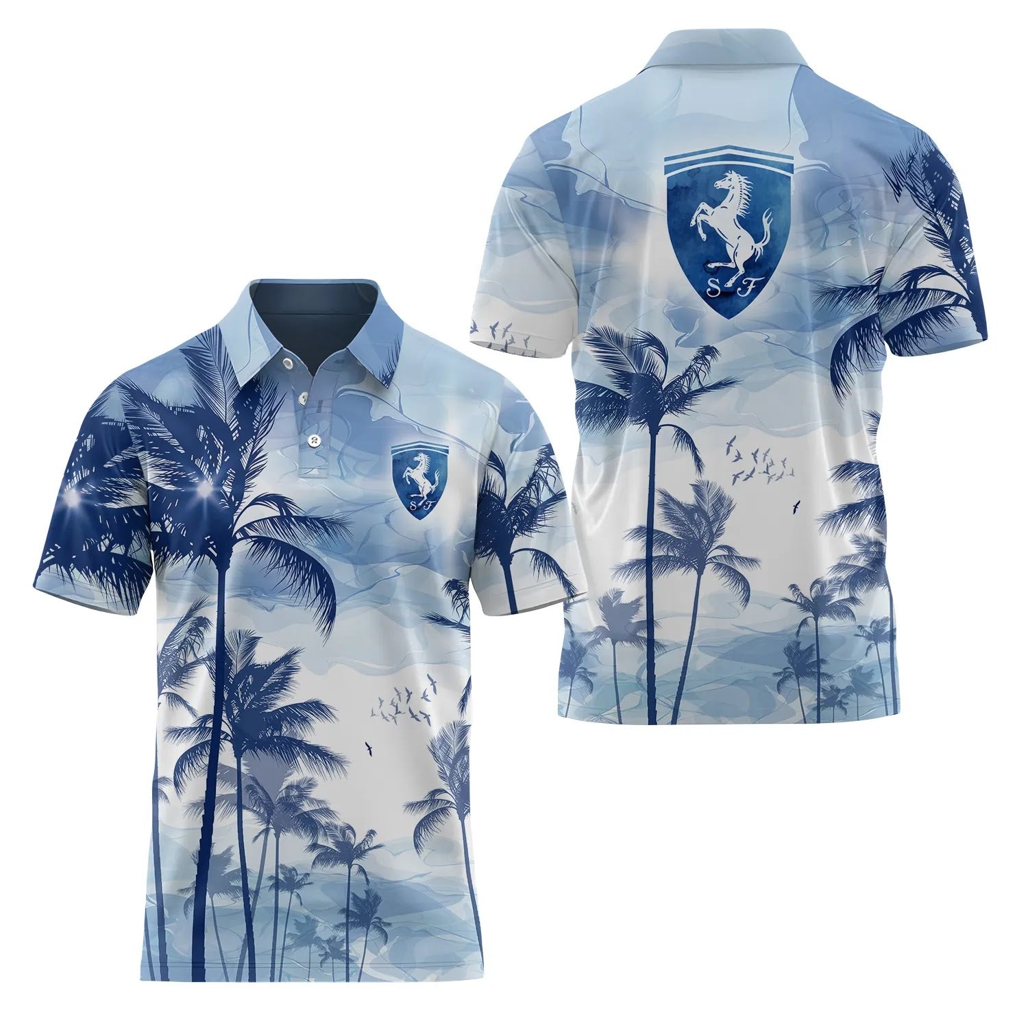 Ferrari Short Sleeve Polo SHW004