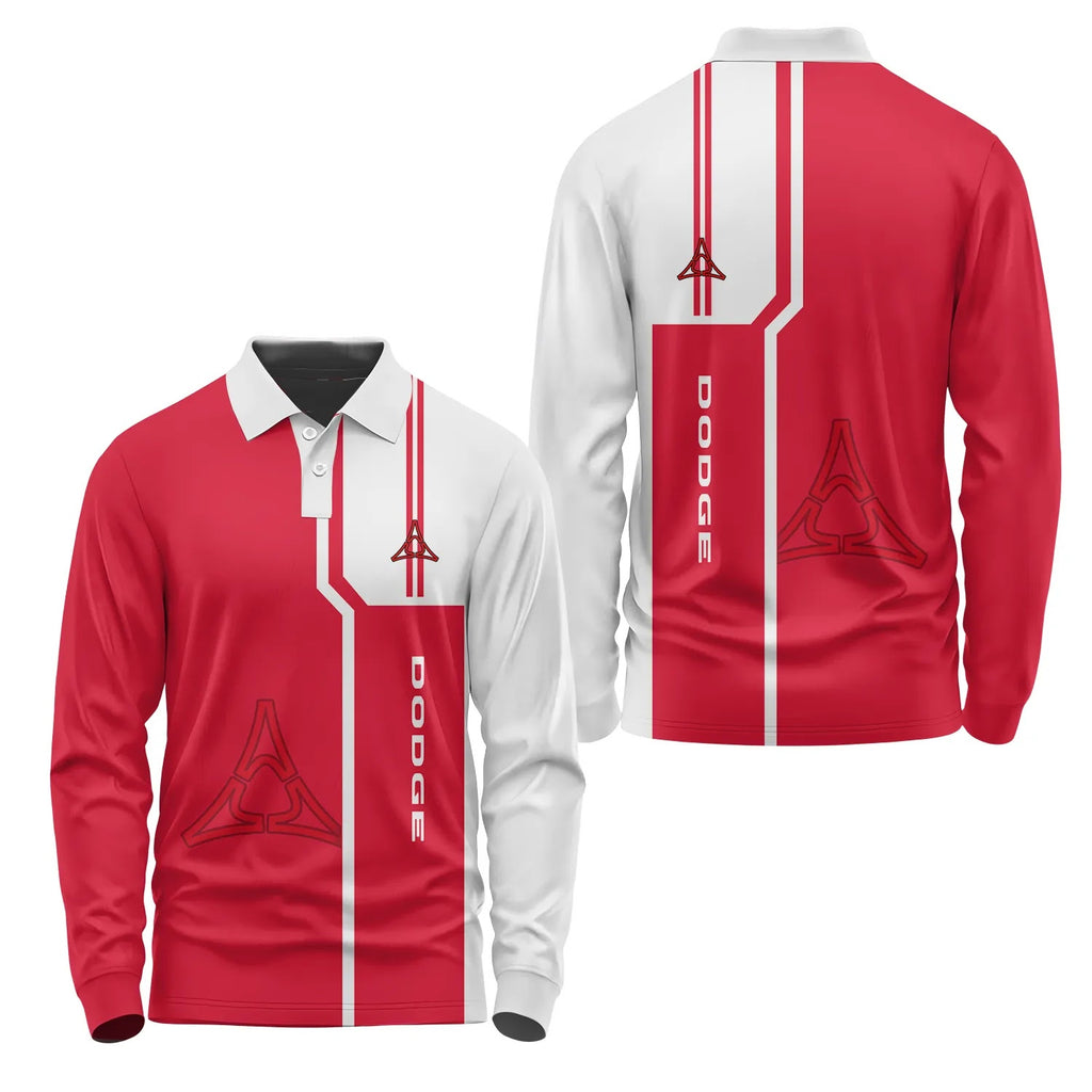 Dodge Long Sleeve Polo SC064