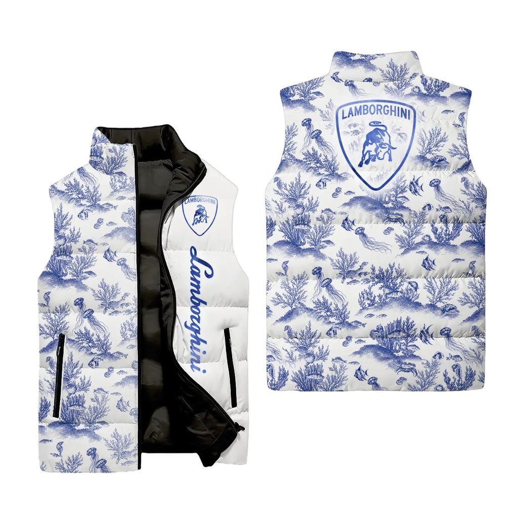 Lamborghini Sleeveless Puffer Jacket SHW009