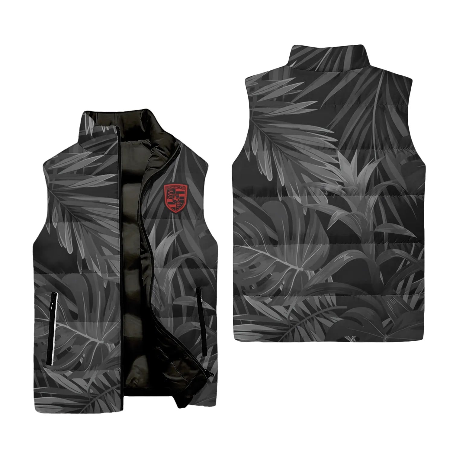Porsche Sleeveless Puffer Jacket SC111