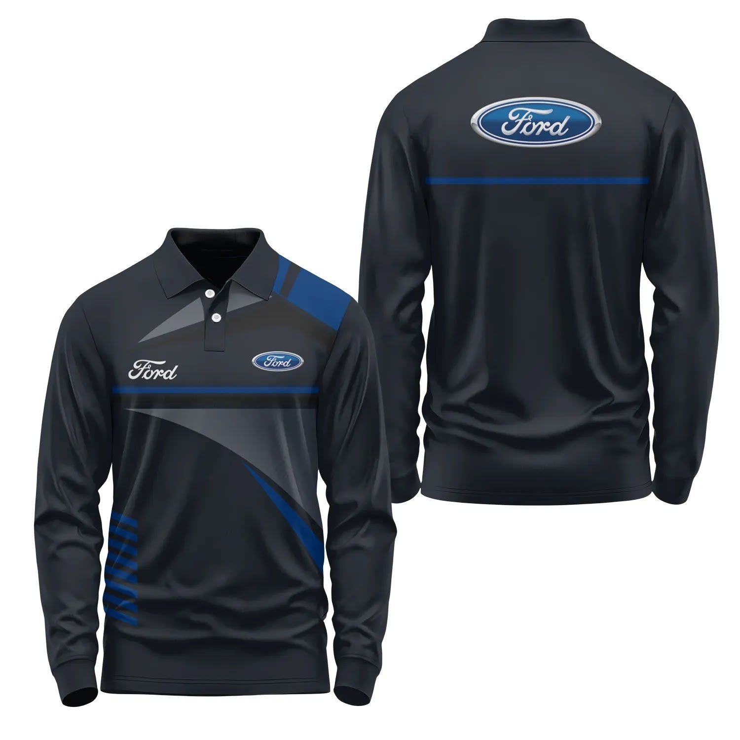 Ford Long Sleeve Polo SC067