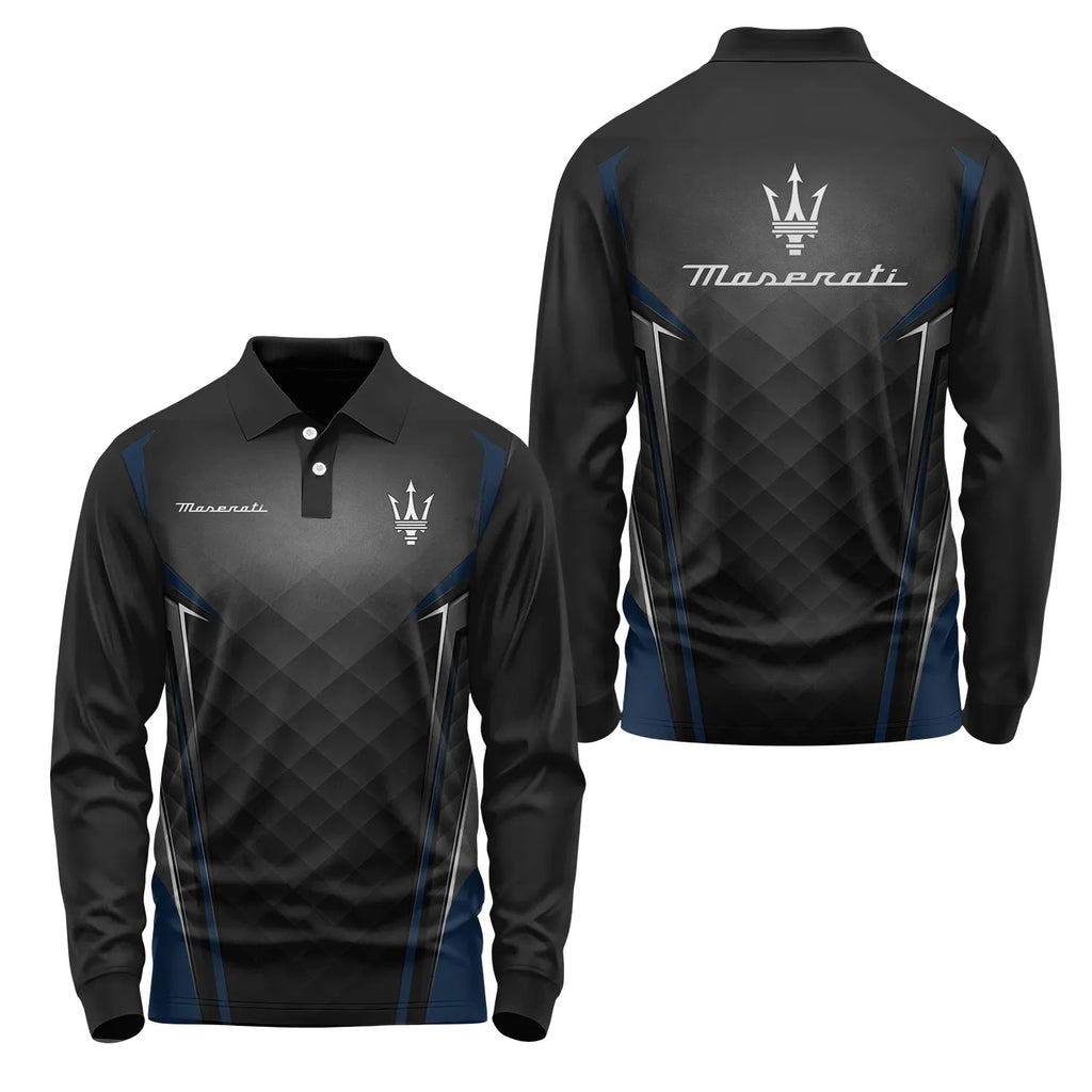 Maserati Long Sleeve Polo SC074