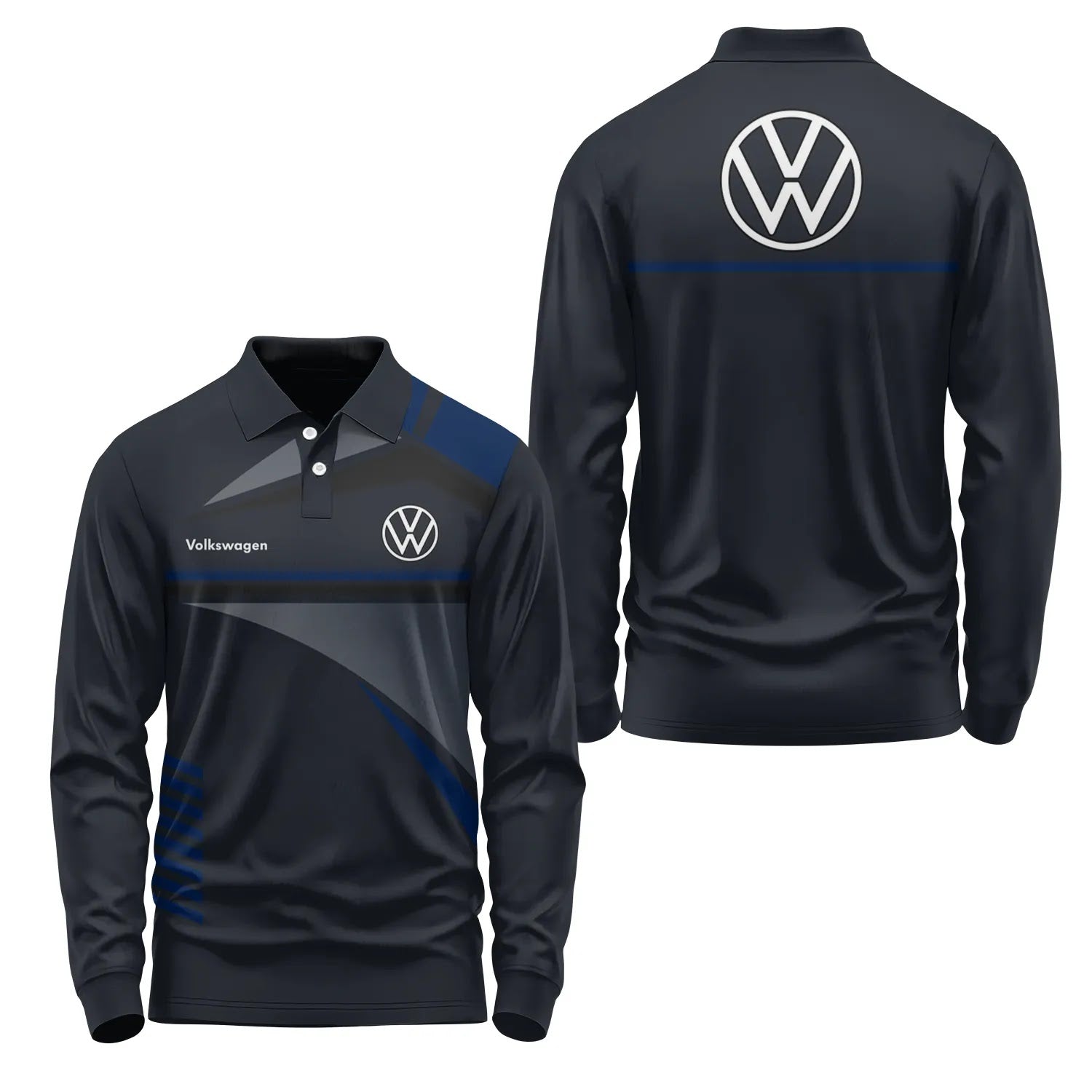 Volkswagen Long Sleeve Polo SC067