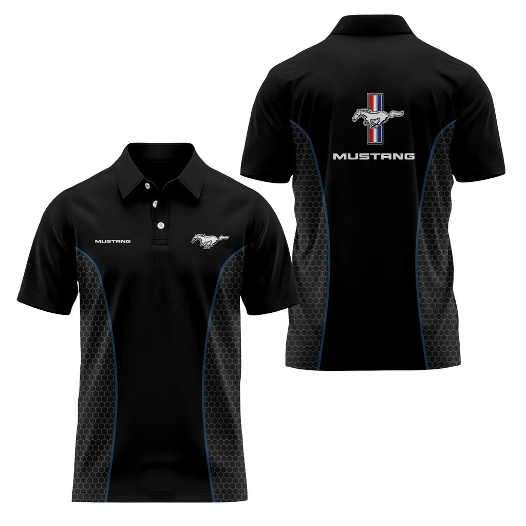 Ford Mustang Short Sleeve Polo SC072