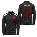 Saturn Long Sleeve Polo SC082