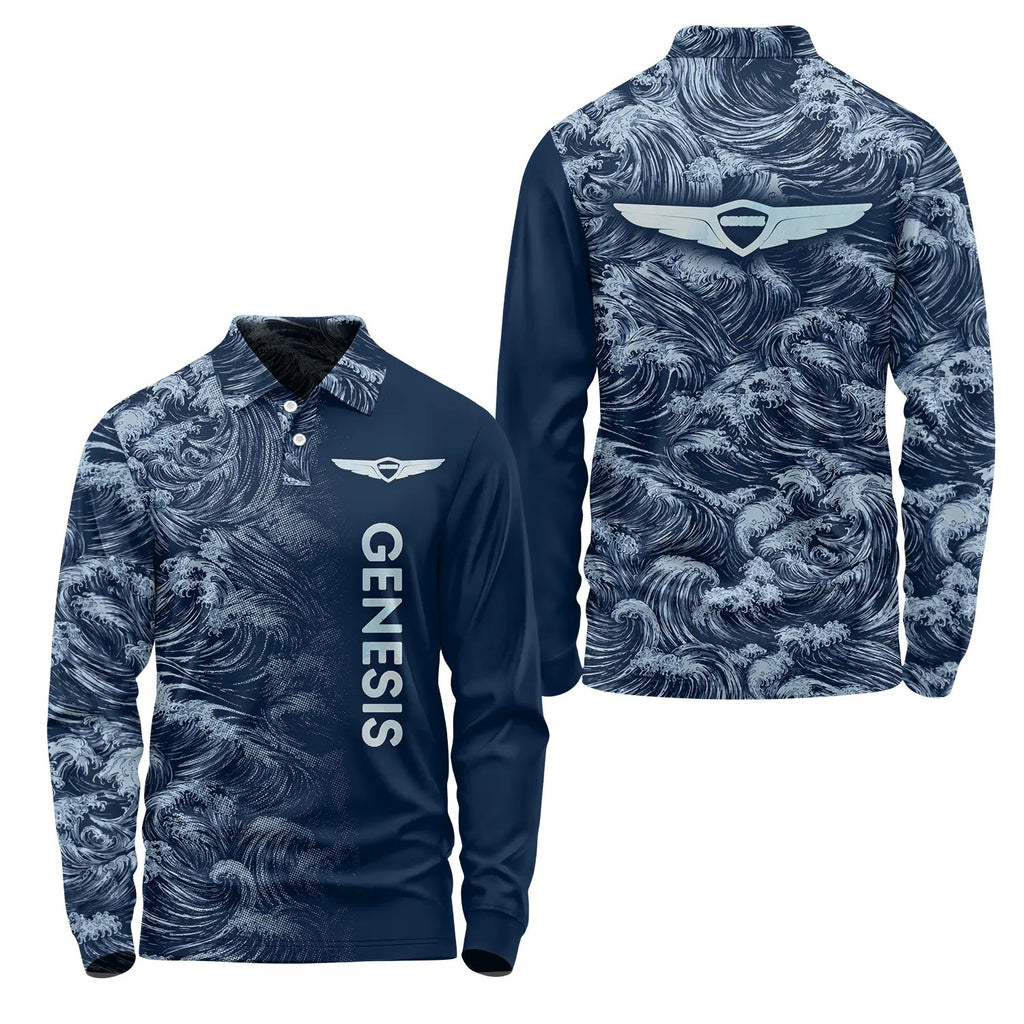 Genesis Long Sleeve Polo SHW010