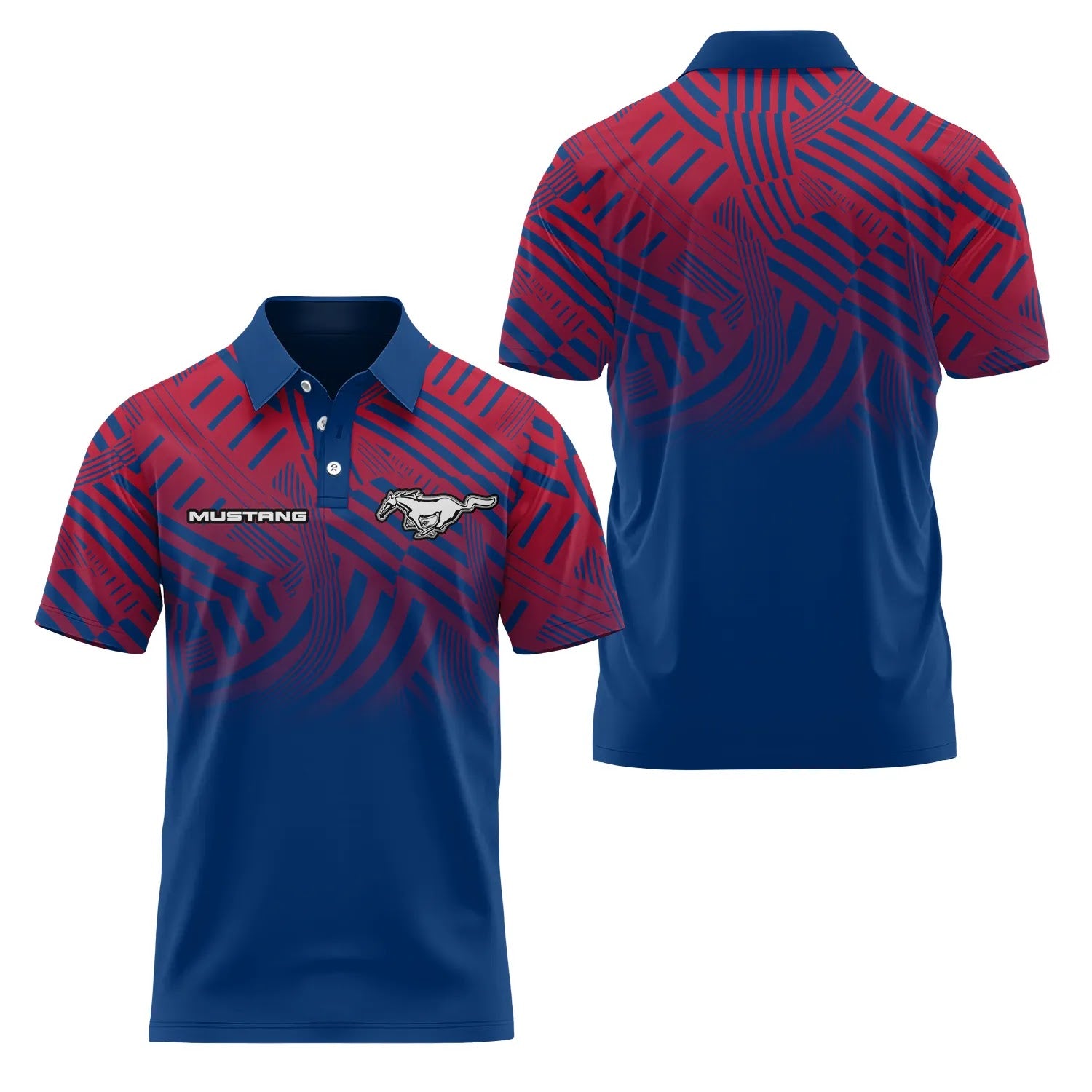 Ford Mustang Short Sleeve Polo SC121