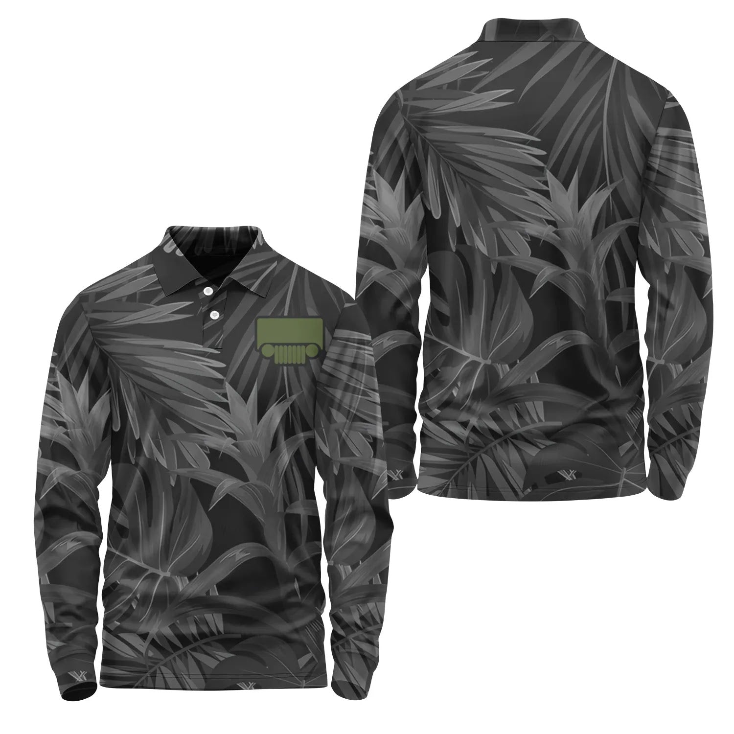 Jeep Long Sleeve Polo SC111
