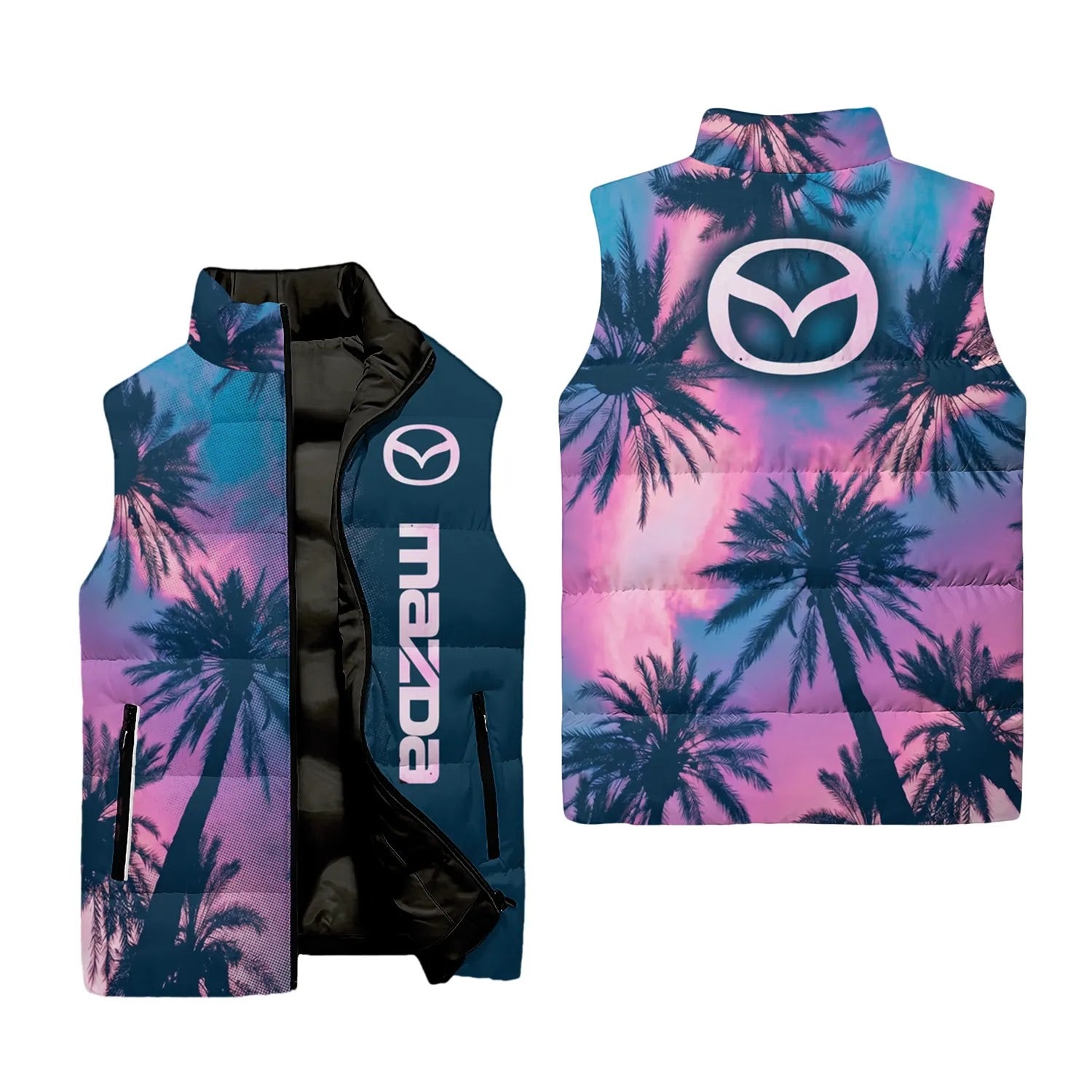 Mazda Sleeveless Puffer Jacket SHW030