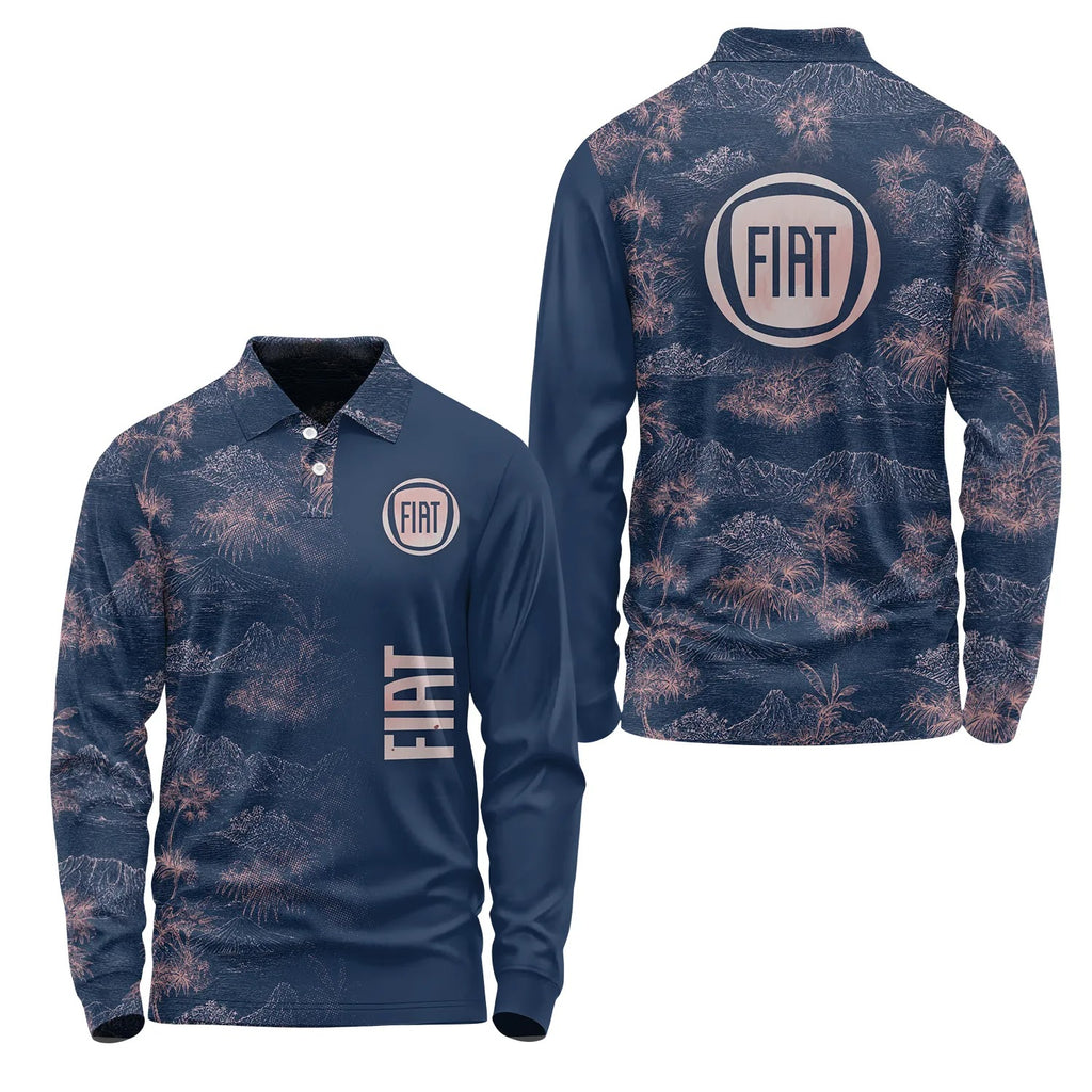 Fiat Long Sleeve Polo SHW007