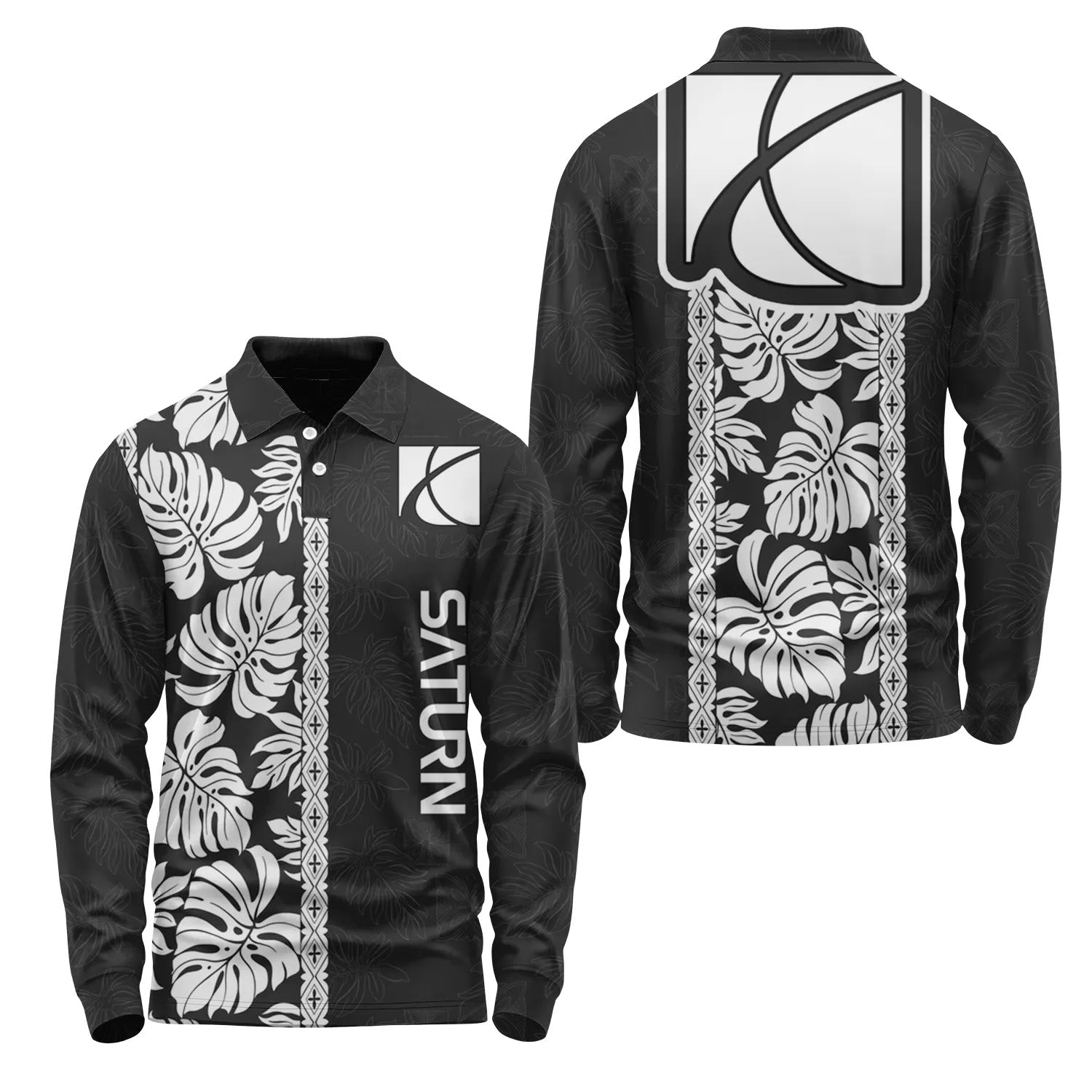 Saturn Long Sleeve Polo SHW046