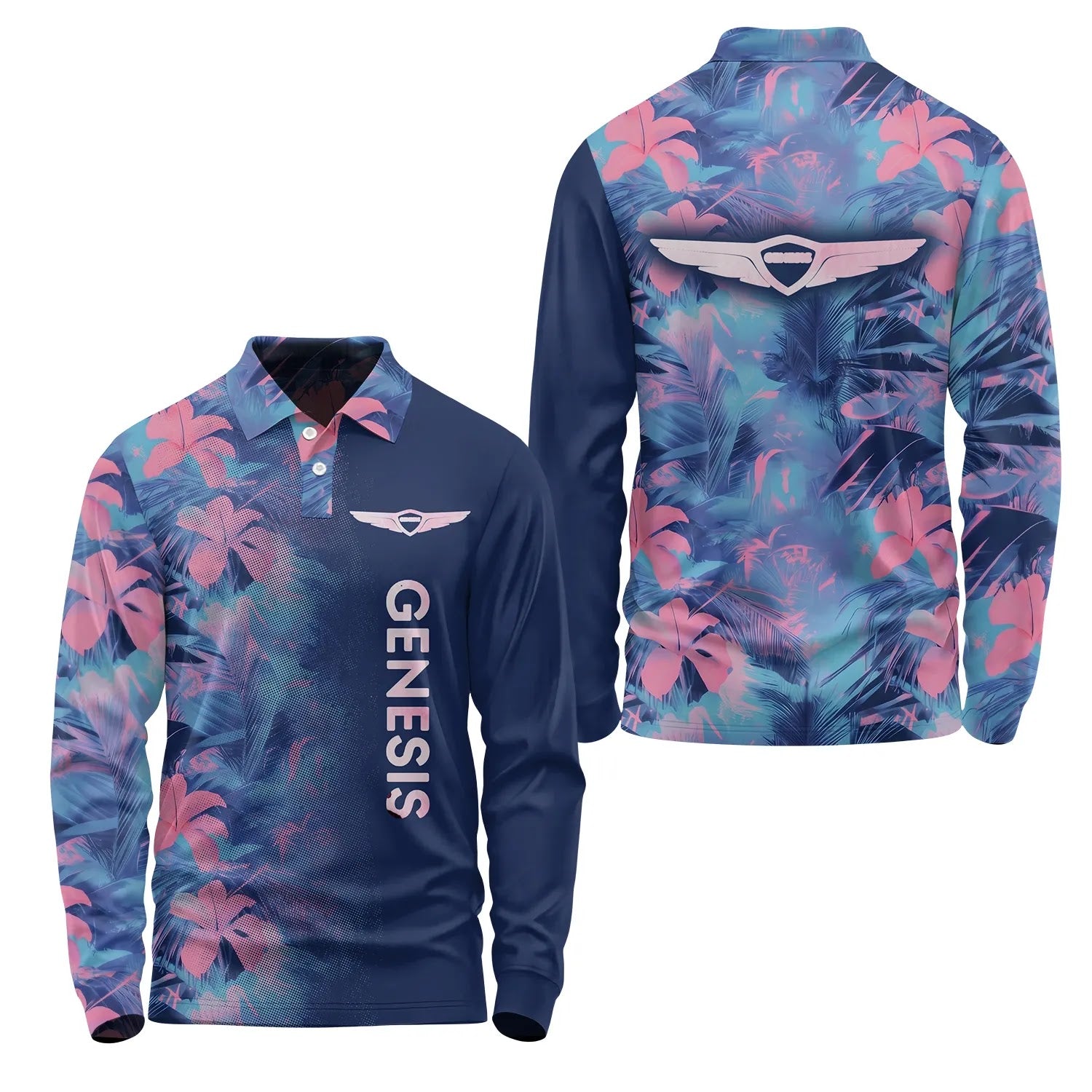 Genesis Long Sleeve Polo SHW054