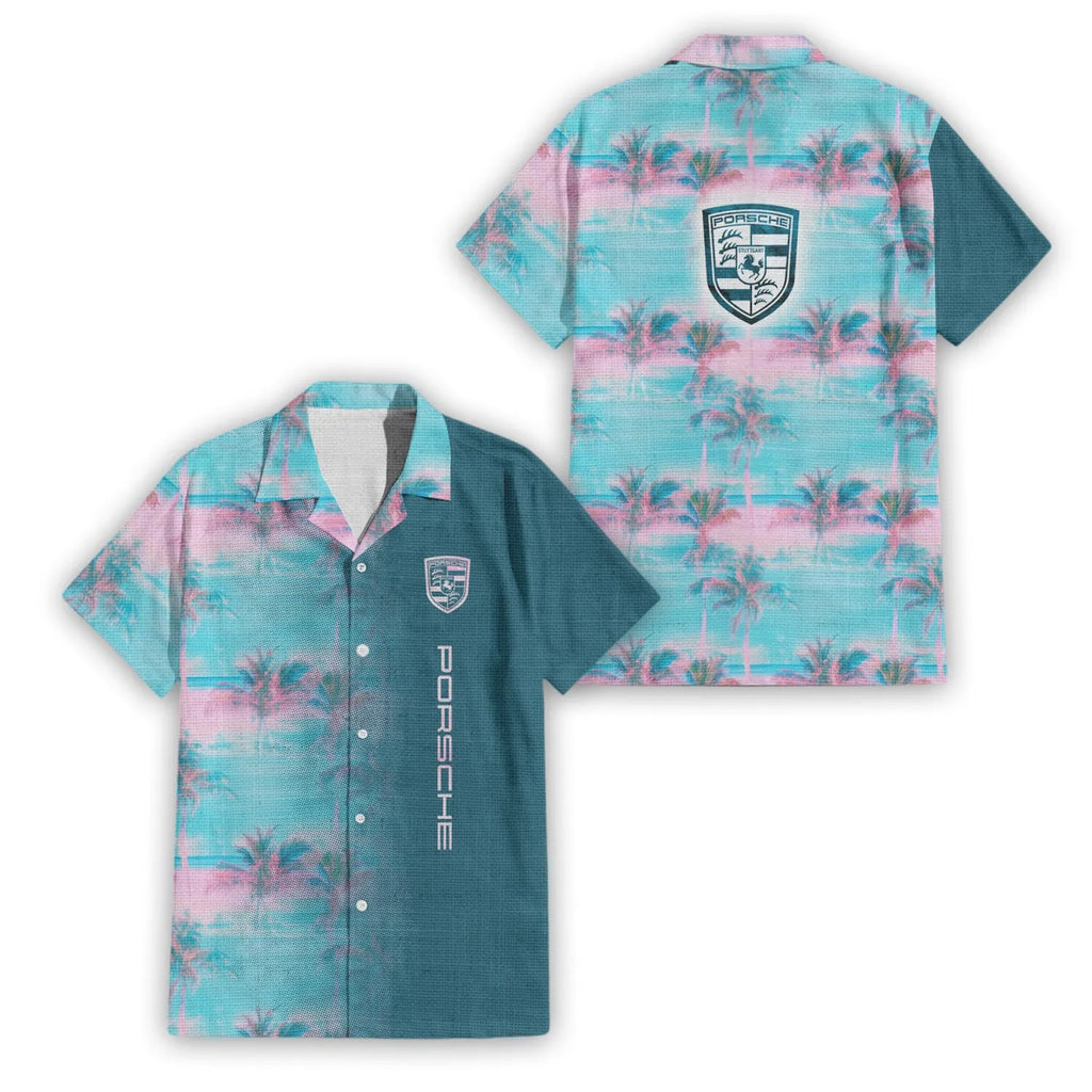 Porsche Premium Hawaiian Shirt SHW058