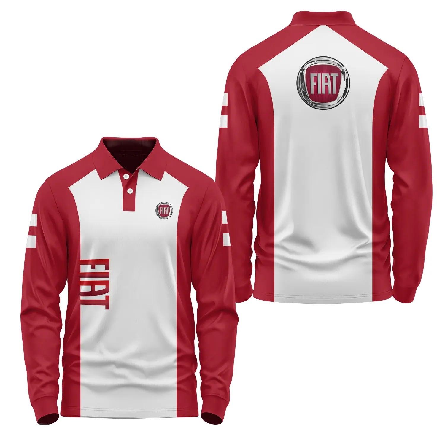Fiat Long Sleeve Polo SC078