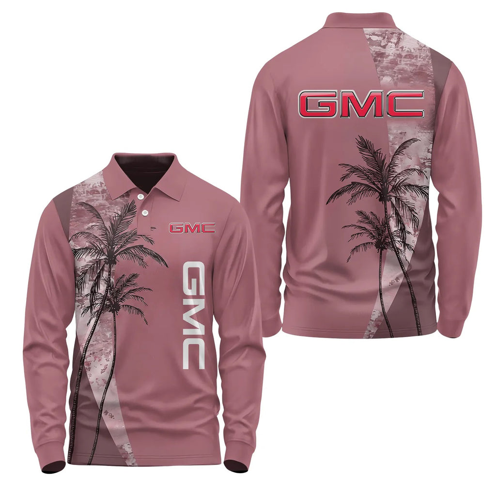 GMC Long Sleeve Polo SHW071