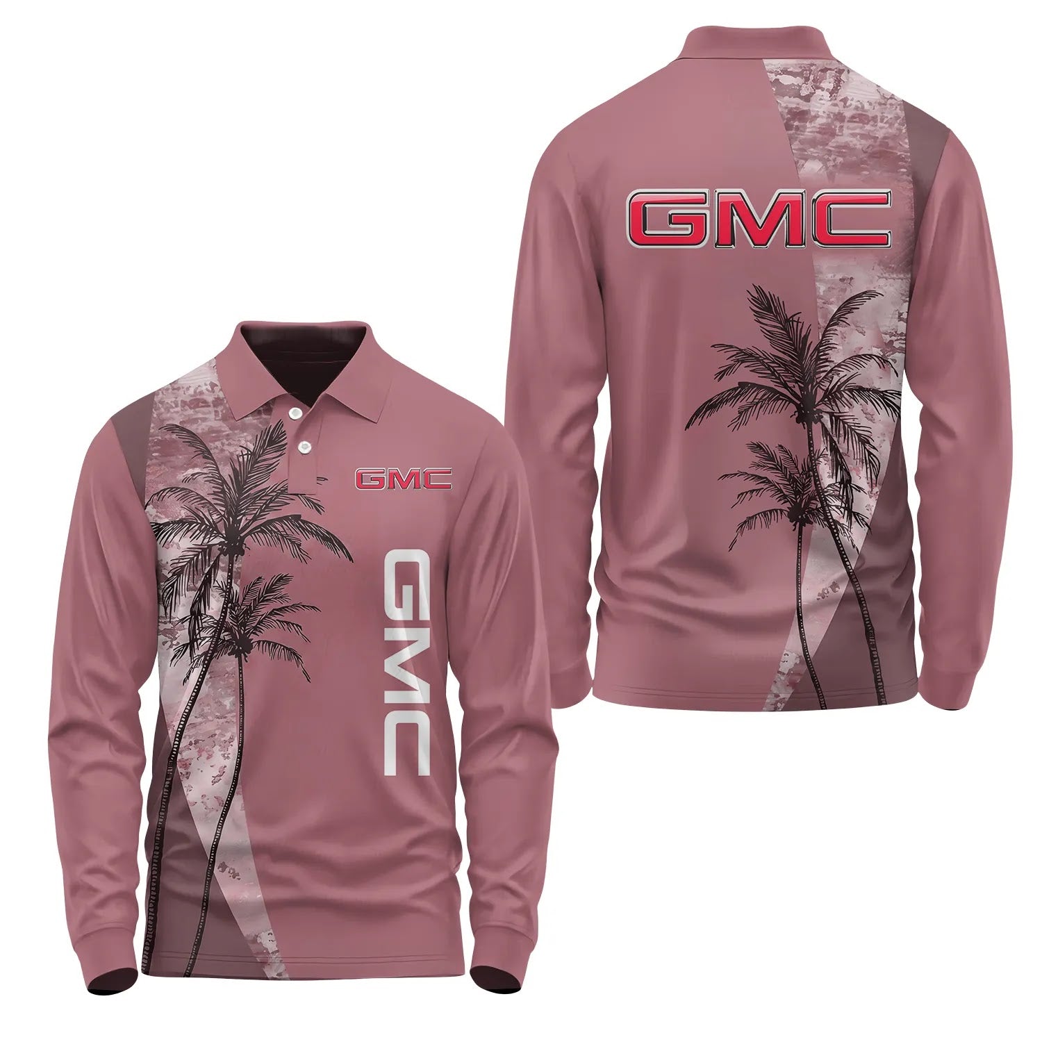 GMC Long Sleeve Polo SHW071