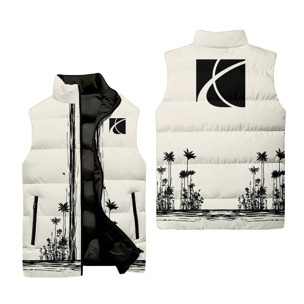 Saturn Sleeveless Puffer Jacket SHW043