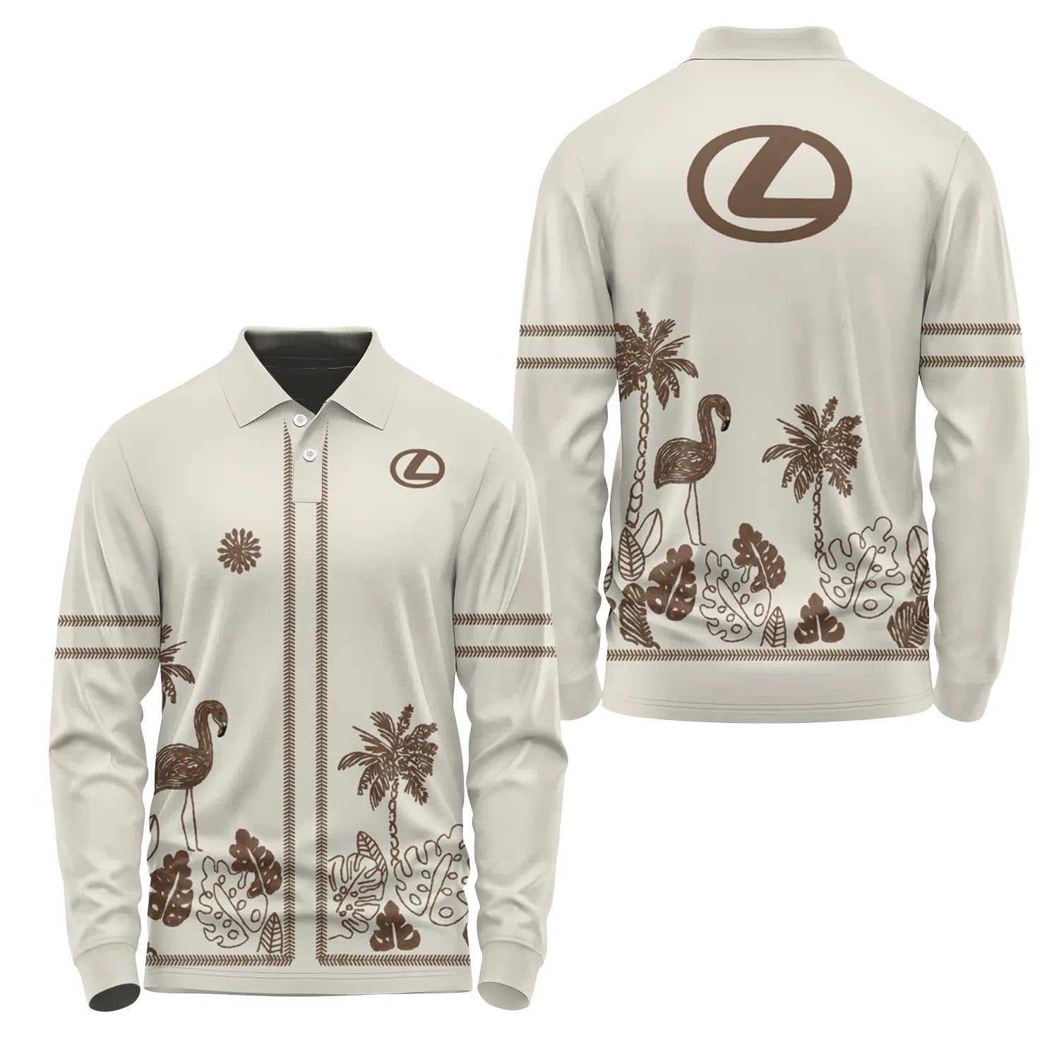 Lexus Long Sleeve Polo SHW044