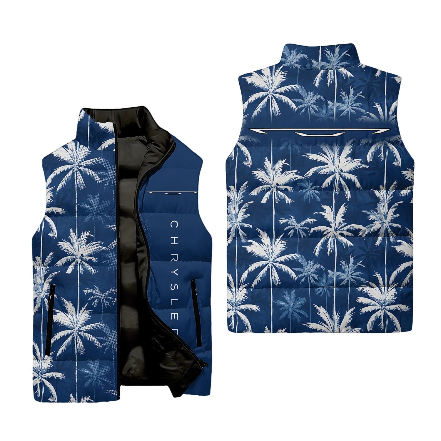Chrysler Sleeveless Puffer Jacket SHW032