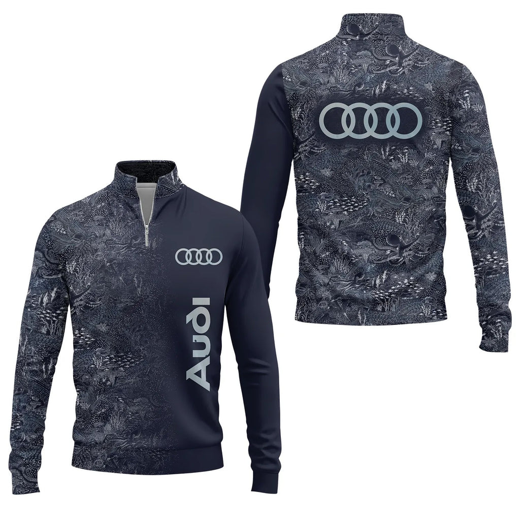 Audi Quarter-zip Pullover SHW006
